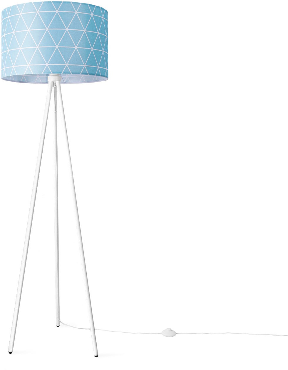Paco Home Stehlampe »Trina Stella«, Leuchtmittel E27 | ohne Leuchtmittel, Standleuchte Wohnzimmer Schlafzimmer E27 Skandi Pink Grau Blau Deko