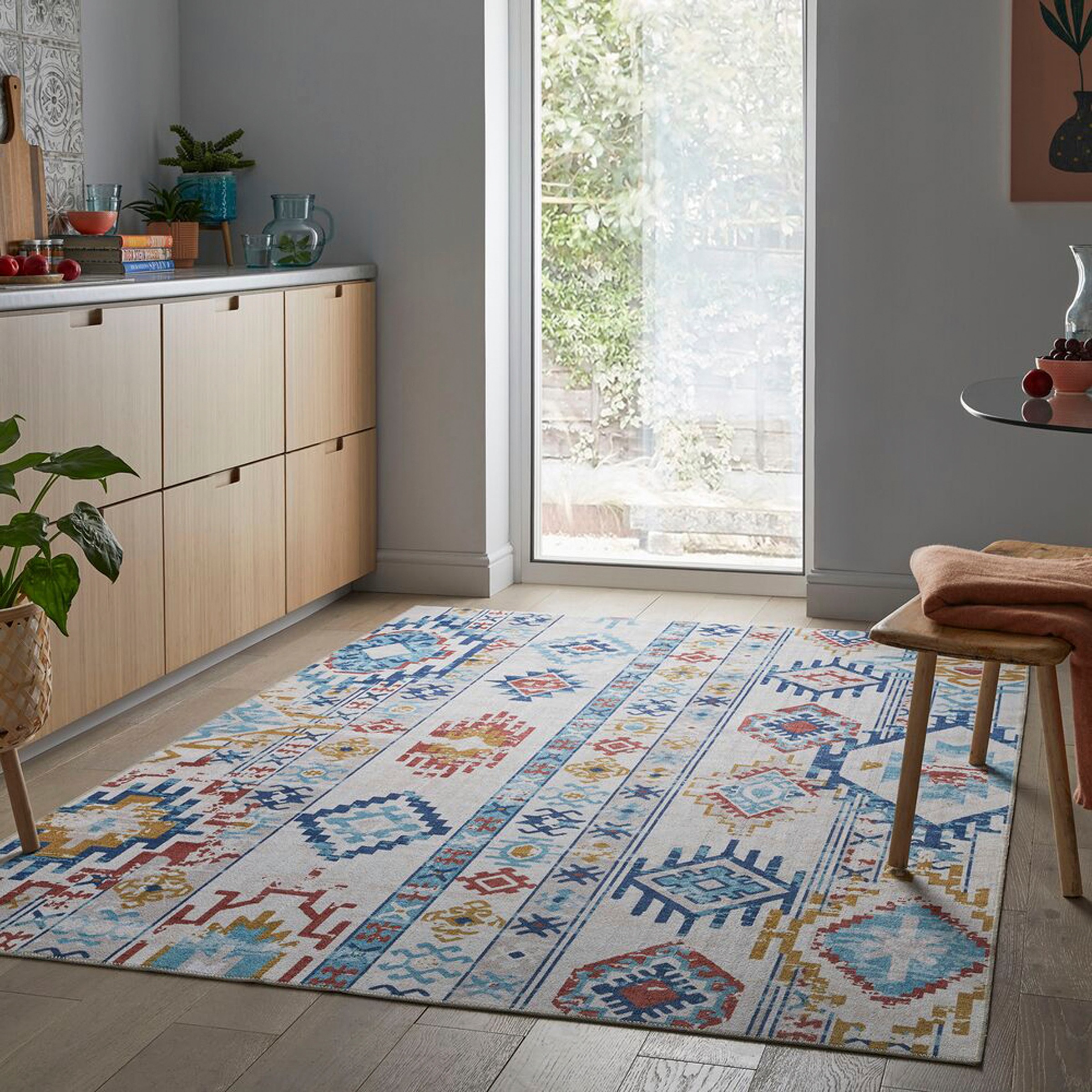 FLAIR RUGS Teppich »Ramona«, rechteckig, 10 mm Höhe, maschinenwaschbar, Wohnzimmer