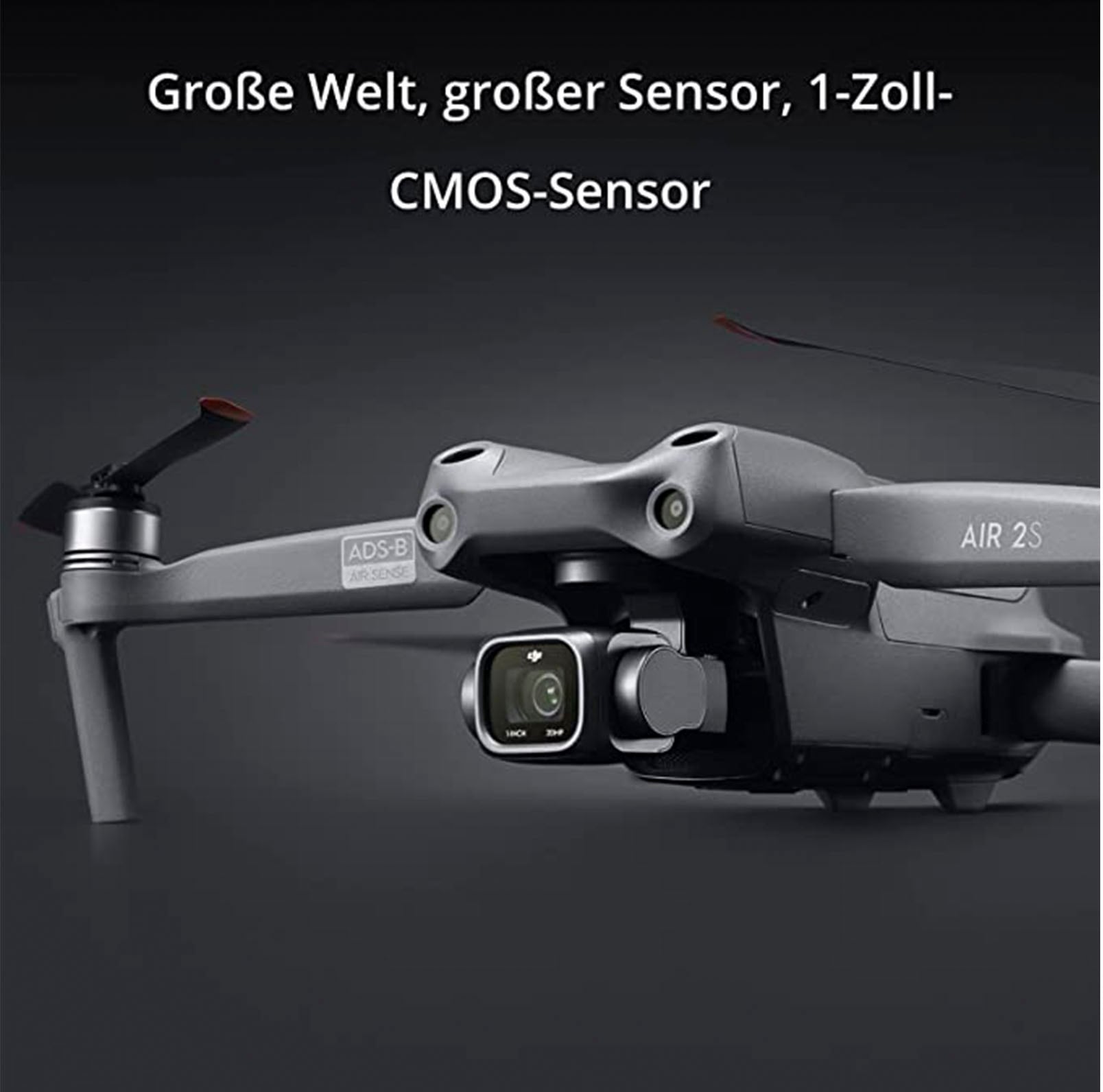 DJI Drohne »AIR 2S«, 1-Zoll CMOS-Sensor, 5,4K Video, Hindernisvermeidung in 4 Richtungen