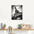 Artland Glasbild »Eiffelturm Paris«, Gebäude, (1 St.)
