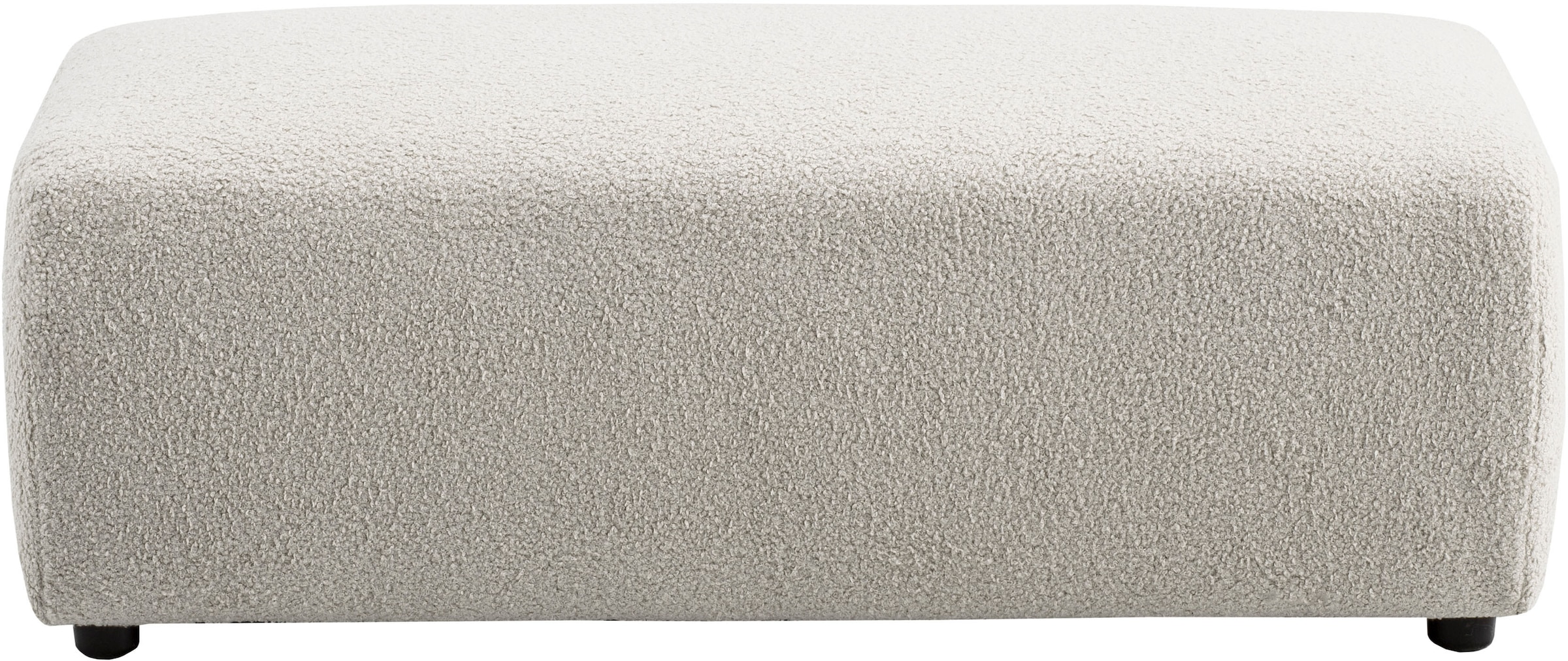 andas Hocker »BAKELS, Polsterhocker in Cord oder Boucle-Stoff«, zur Serie BAKELS, Hocker stellbar zum Schlafsofa (Krokodilverbinder)