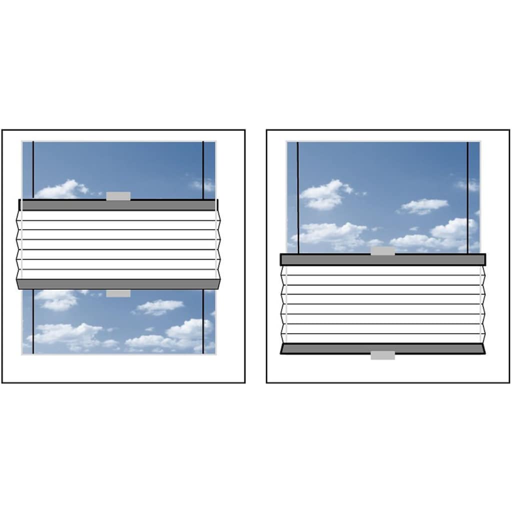sunlines Dachfensterplissee »StartUp Style Crush«, Lichtschutz, verspannt, mit Führungsschienen