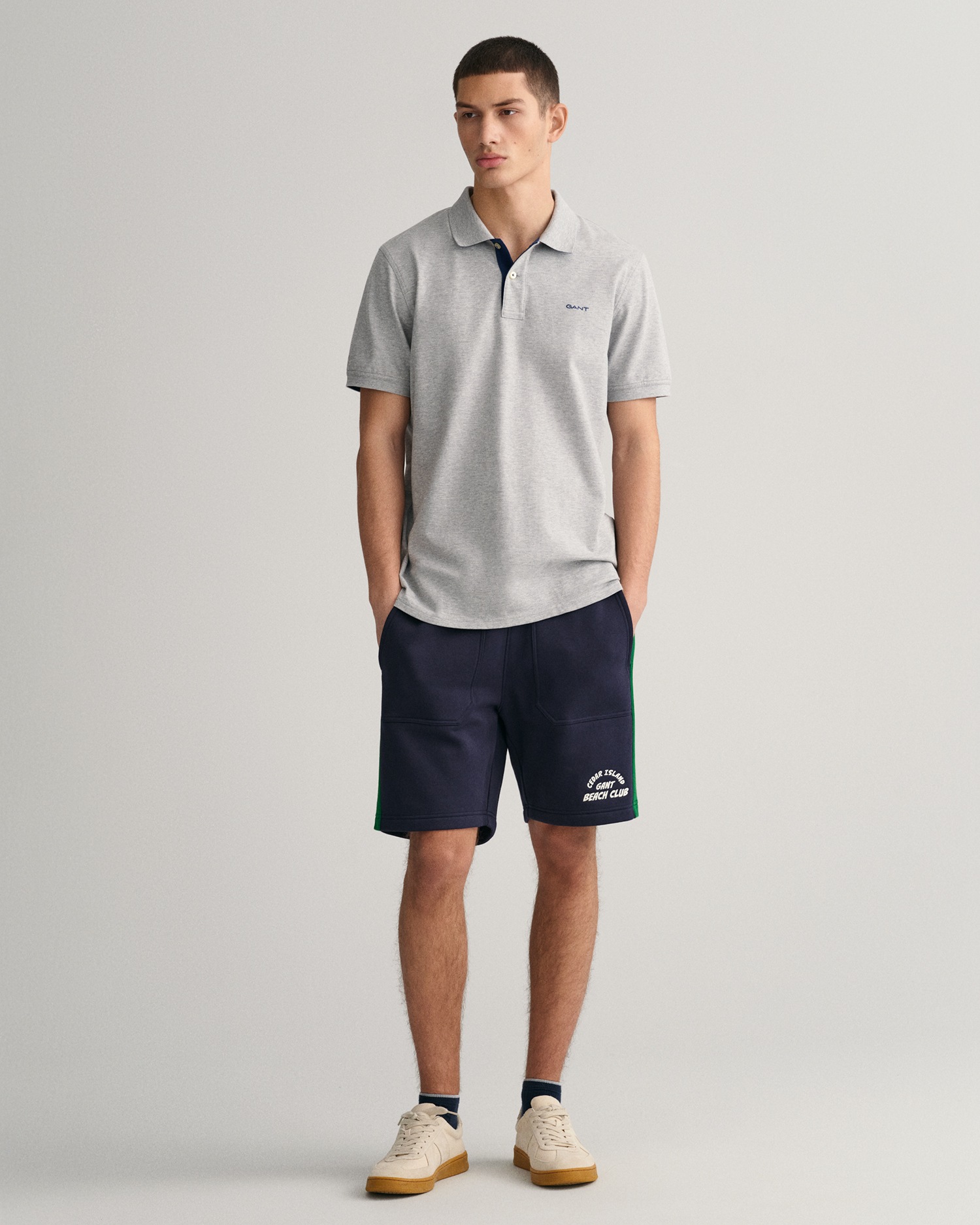 Gant Poloshirt »REG CONTRAST PIQUE SS RUGGER« mit kontrastfarbenen Einsätzen