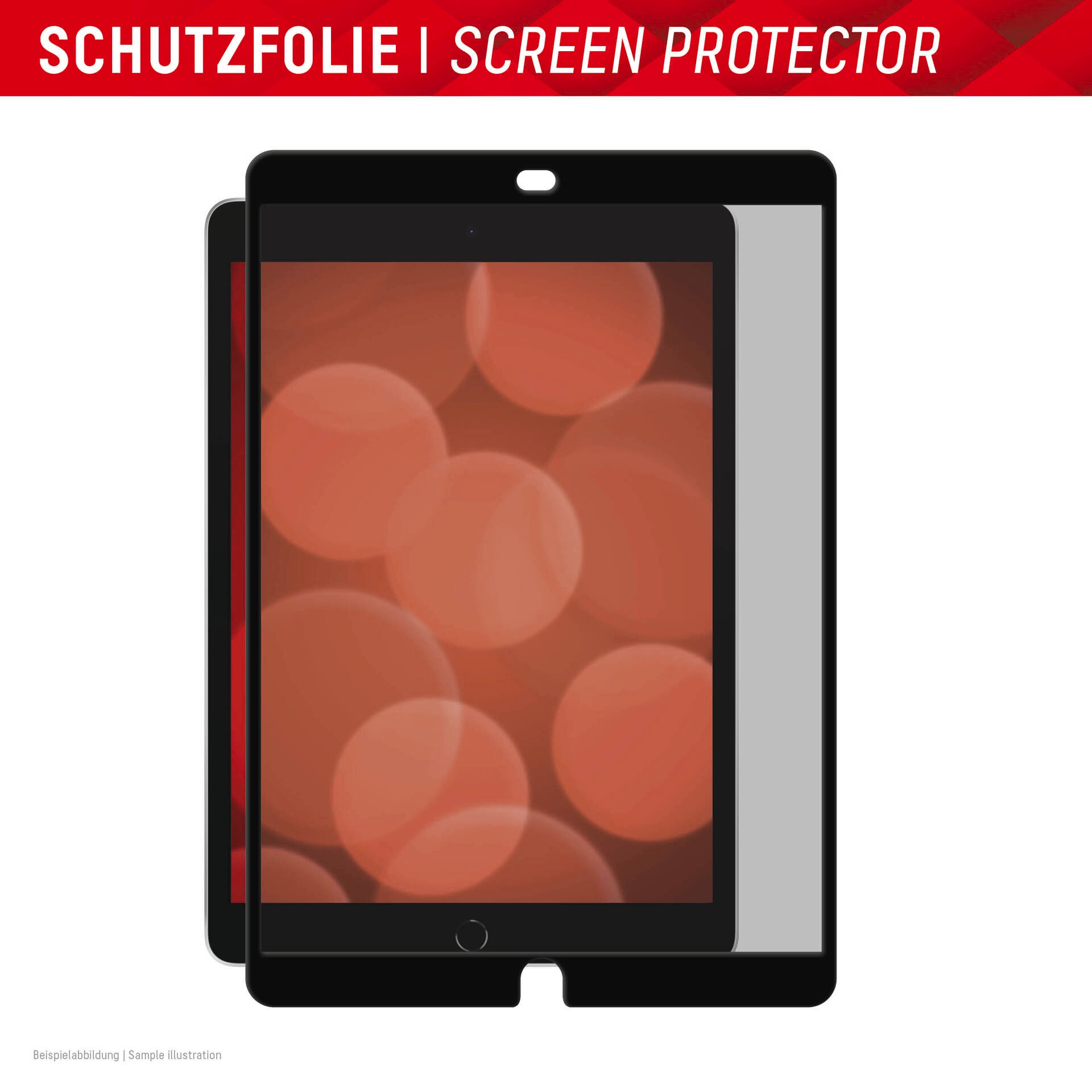 Displex Displayschutzfolie »Tablet Privacy Safe« für Apple iPad 10,2 (7/8/9 Gen) Blickschutzfolie, Schutzfolie, Bildschirmschutz, kratz- & stoßfest