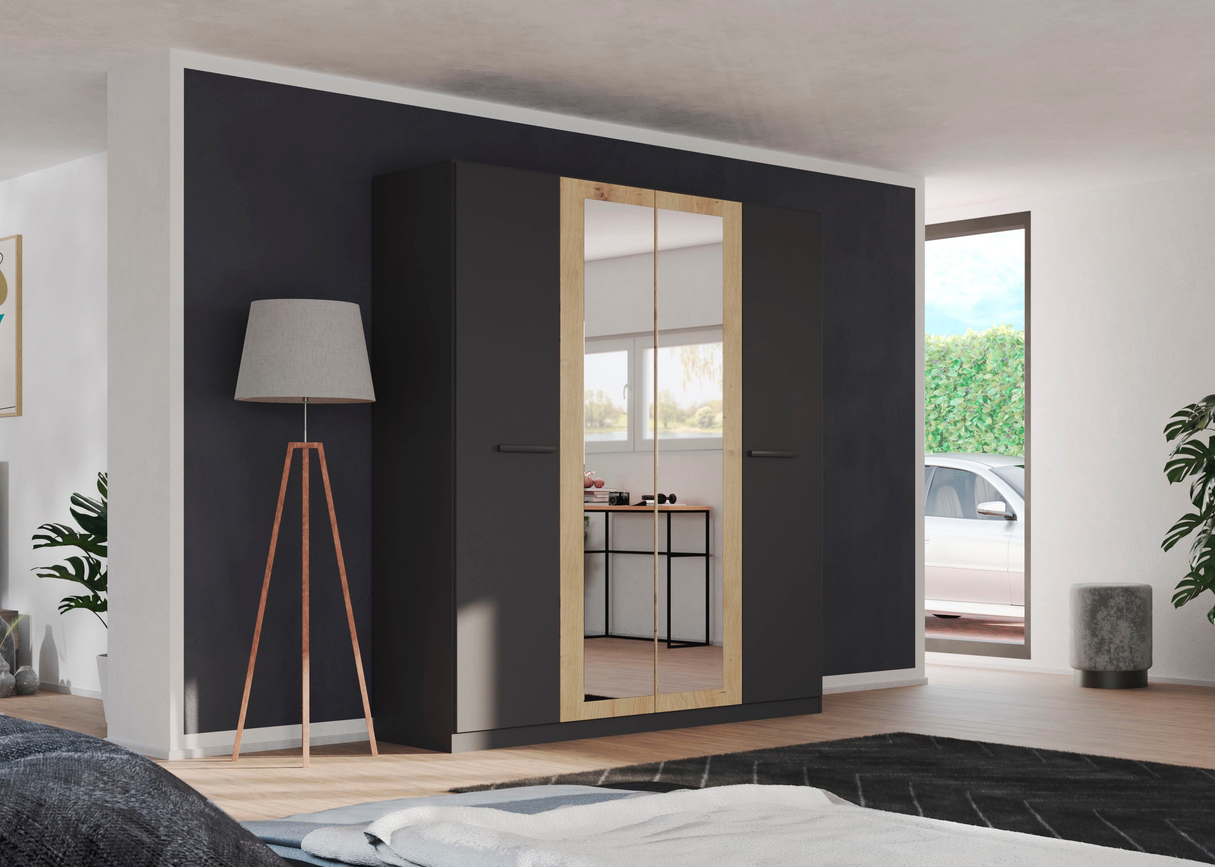 rauch Drehtürenschrank Kleiderschrank Schrank Garderobe Garderobenschrank S günstig online kaufen