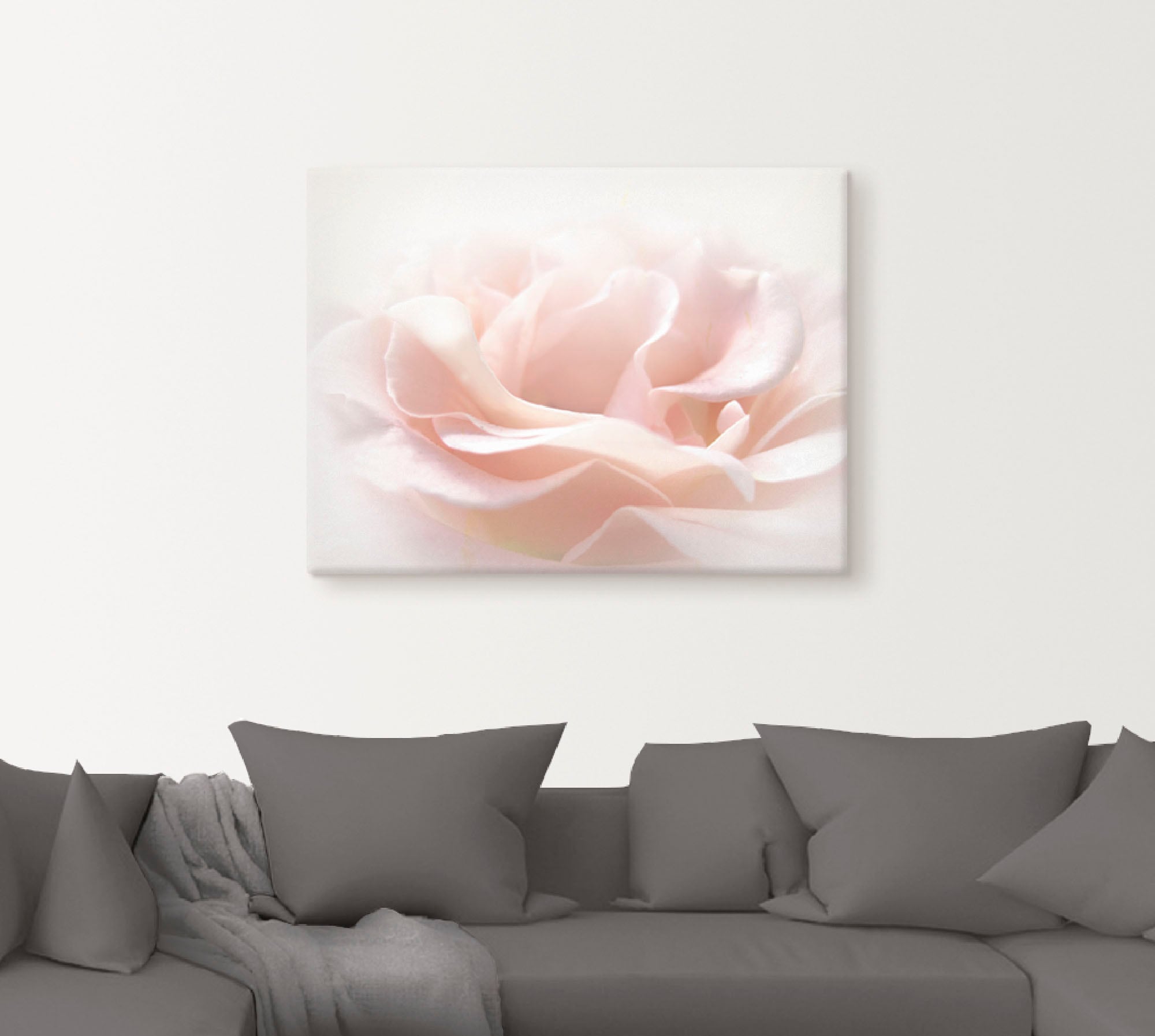 Artland Wandbild »Rose I«, Blumen, (1 St.), als Alubild, Outdoorbild, Leinw günstig online kaufen