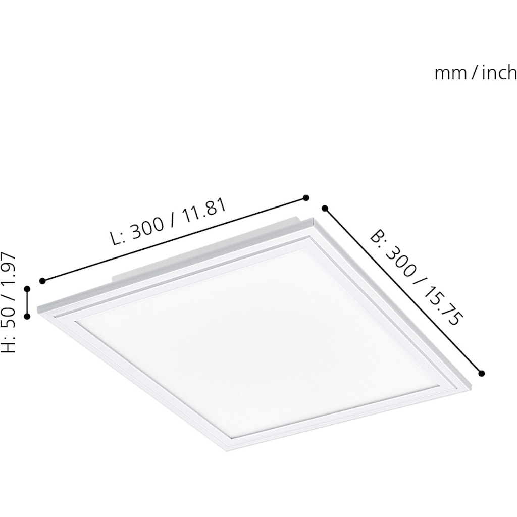 EGLO LED Panel »SALOBRENA-C«, 1 flammig-flammig