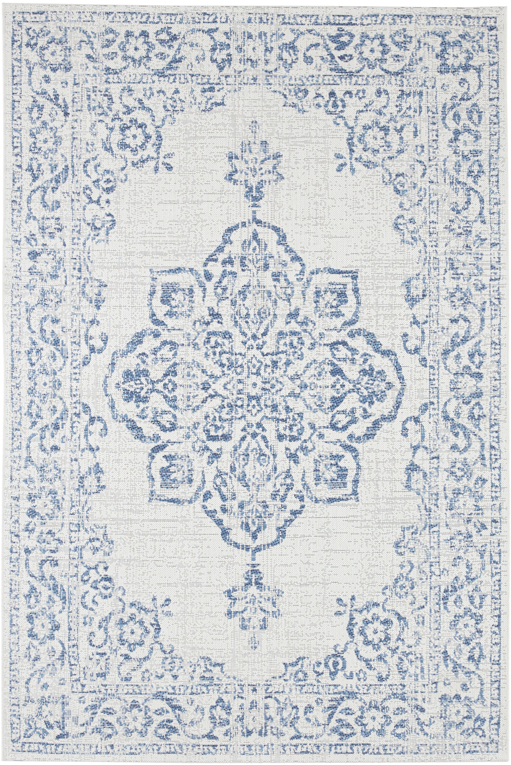 HANSE Home Teppich »Tilos«, rechteckig, 8 mm Höhe, In- & Outdoor, Kurzflor, Orientalisch, Vintage, Wohnzimmer, Garten