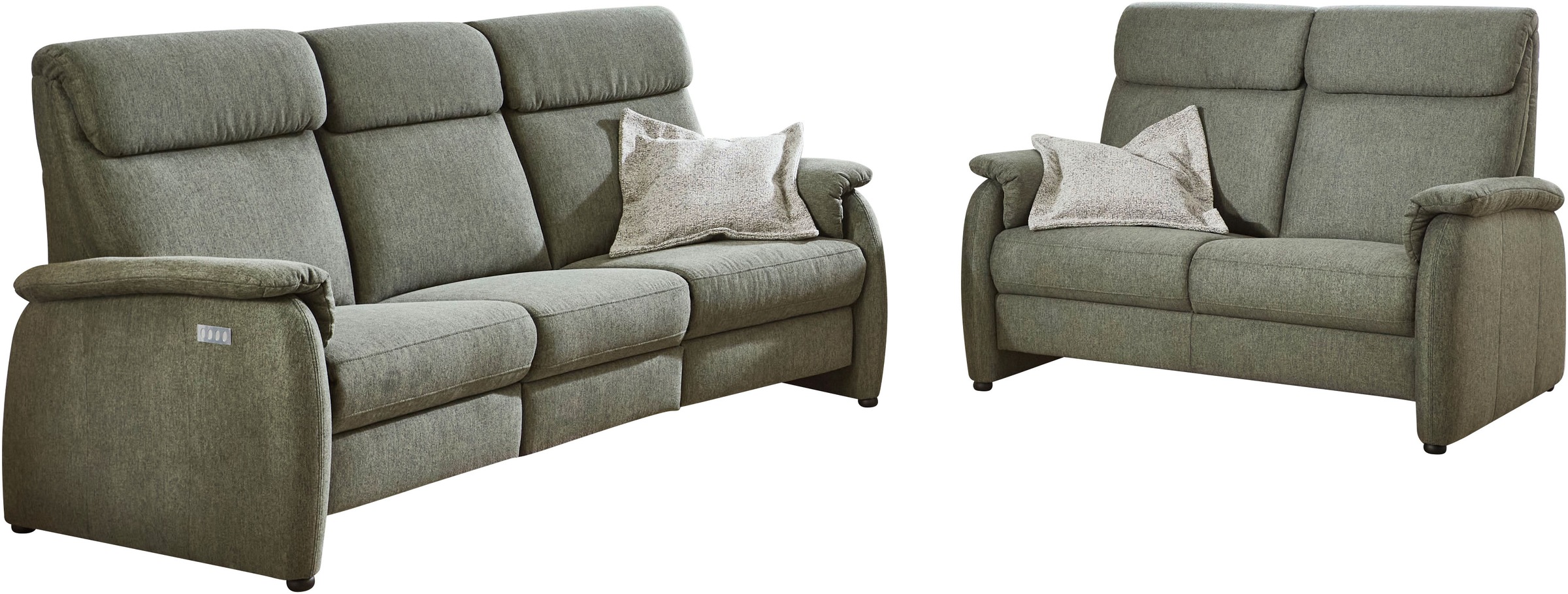 Home affaire Polstergarnitur »Turin, 2,5- & 3-Sitzer mit elektrischer Relax günstig online kaufen