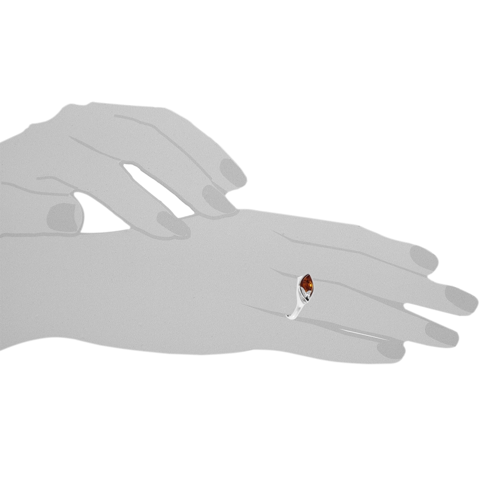OSTSEE-SCHMUCK Fingerring »Ostsee-Schmuck Ring Majken Ring Majken«, (1 tlg.)