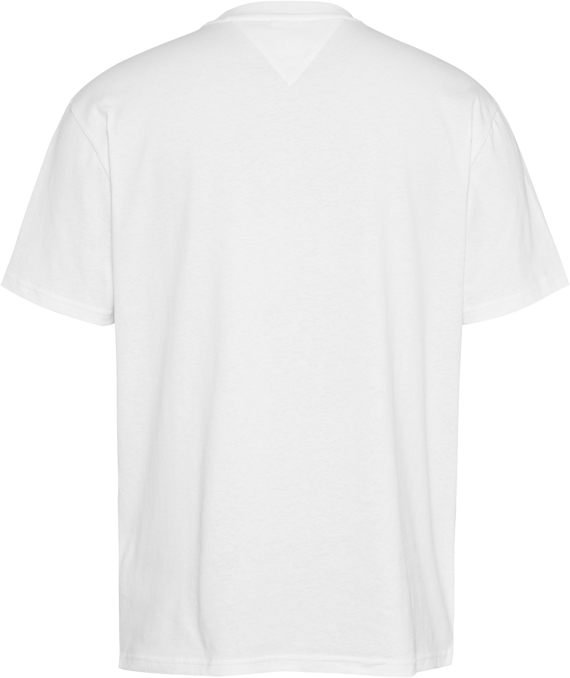 Tommy Jeans Plus T-Shirt »TJM REG STREET SIG FLAG TEE EXT«, Große Größen mit Print