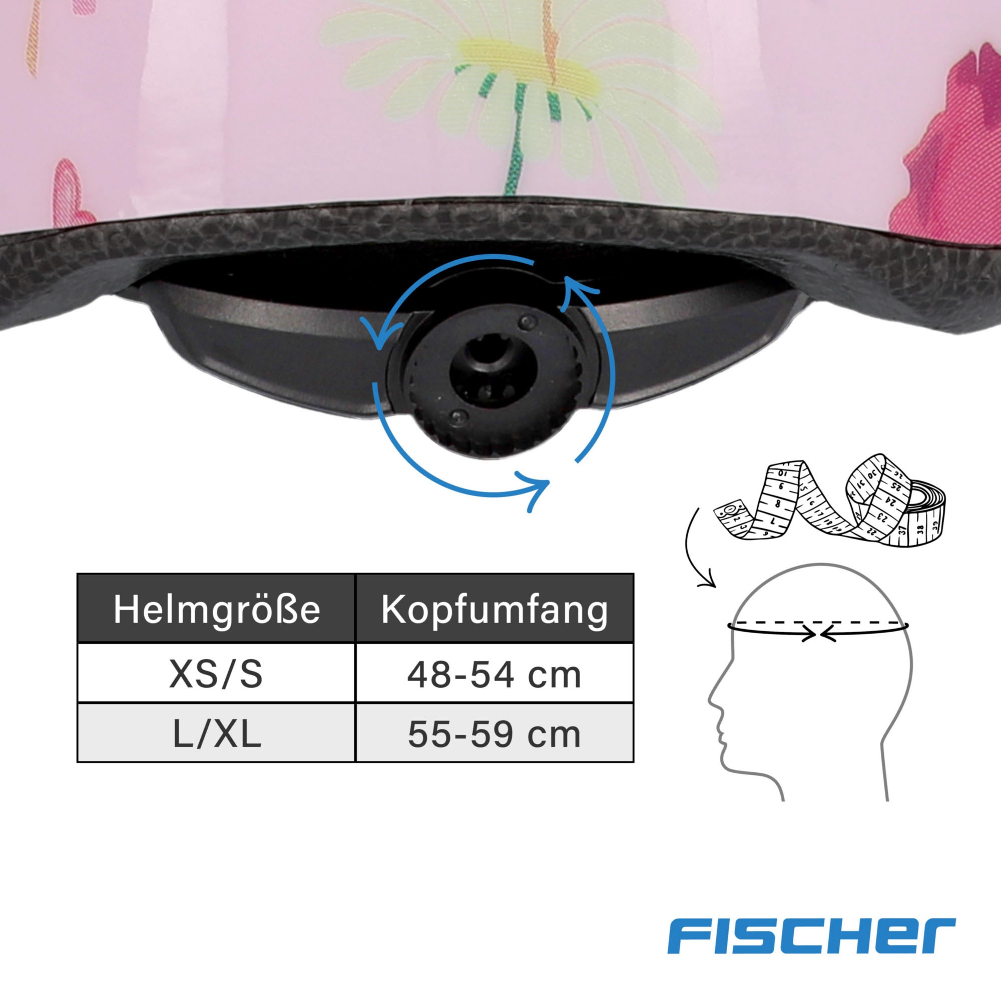 FISCHER Fahrrad Kinderfahrradhelm »Plus Princess XS/S«