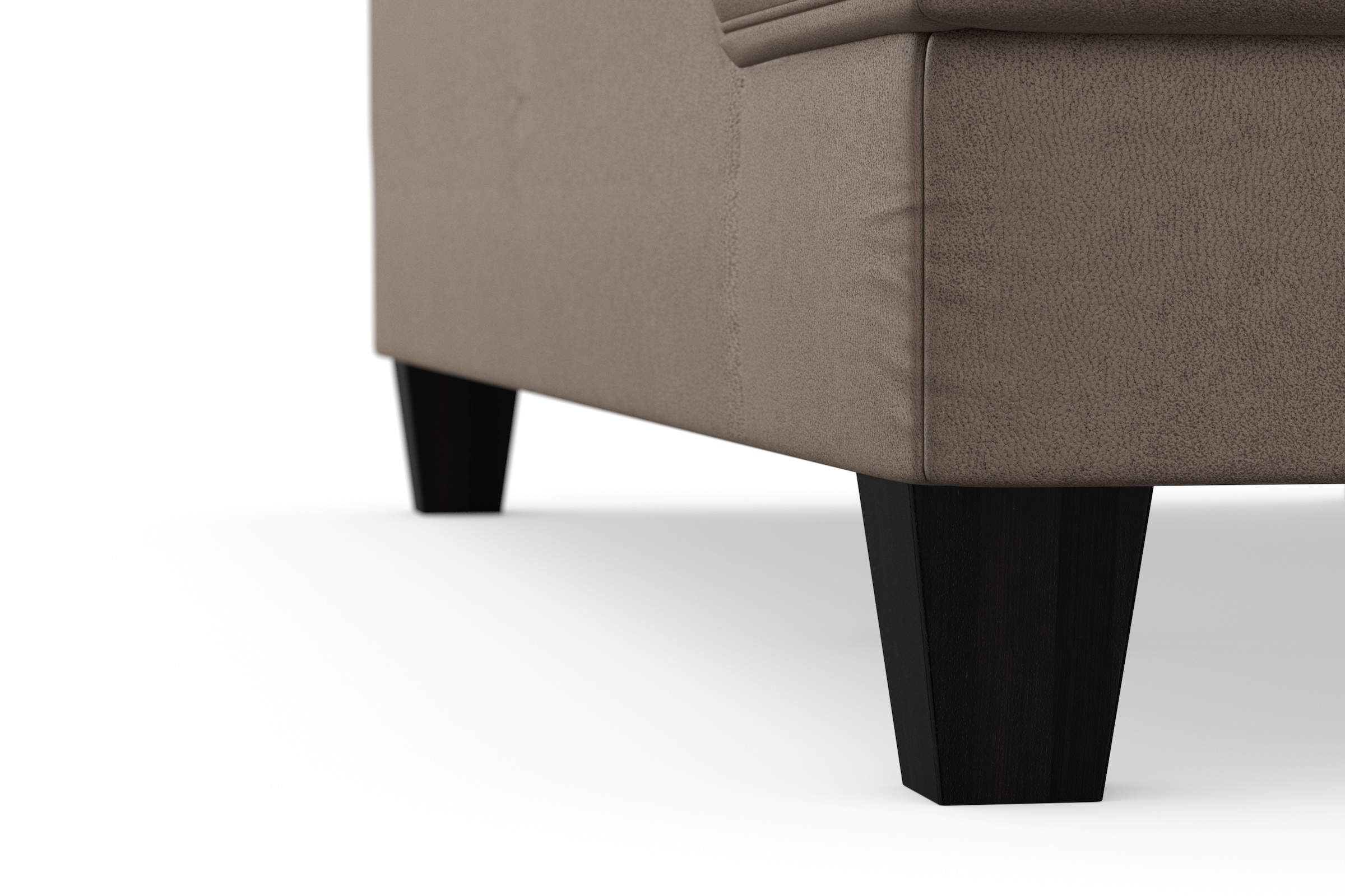 sit&more Ecksofa »Belluci L-Form«, inklusive Federkern, wahlweise mit Bettfunktion und Bettkasten