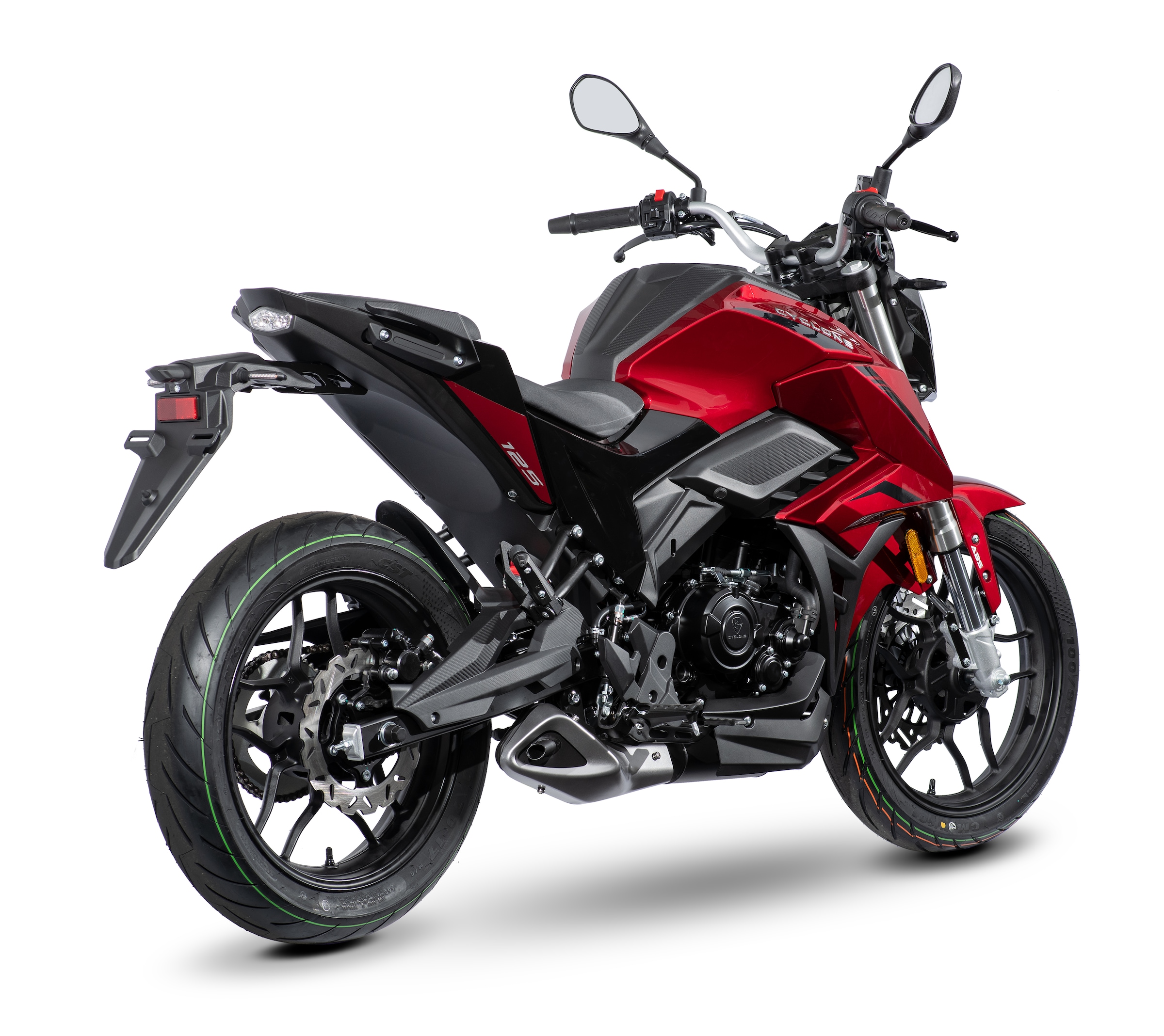 Cyclone Motorrad »Batllo5, 125, E5+, Naked« 124 cm³ 95 km/h Euro 5+ 15 11 kW, 15 PS, ABS, 125er Naked, digitales Cockpit