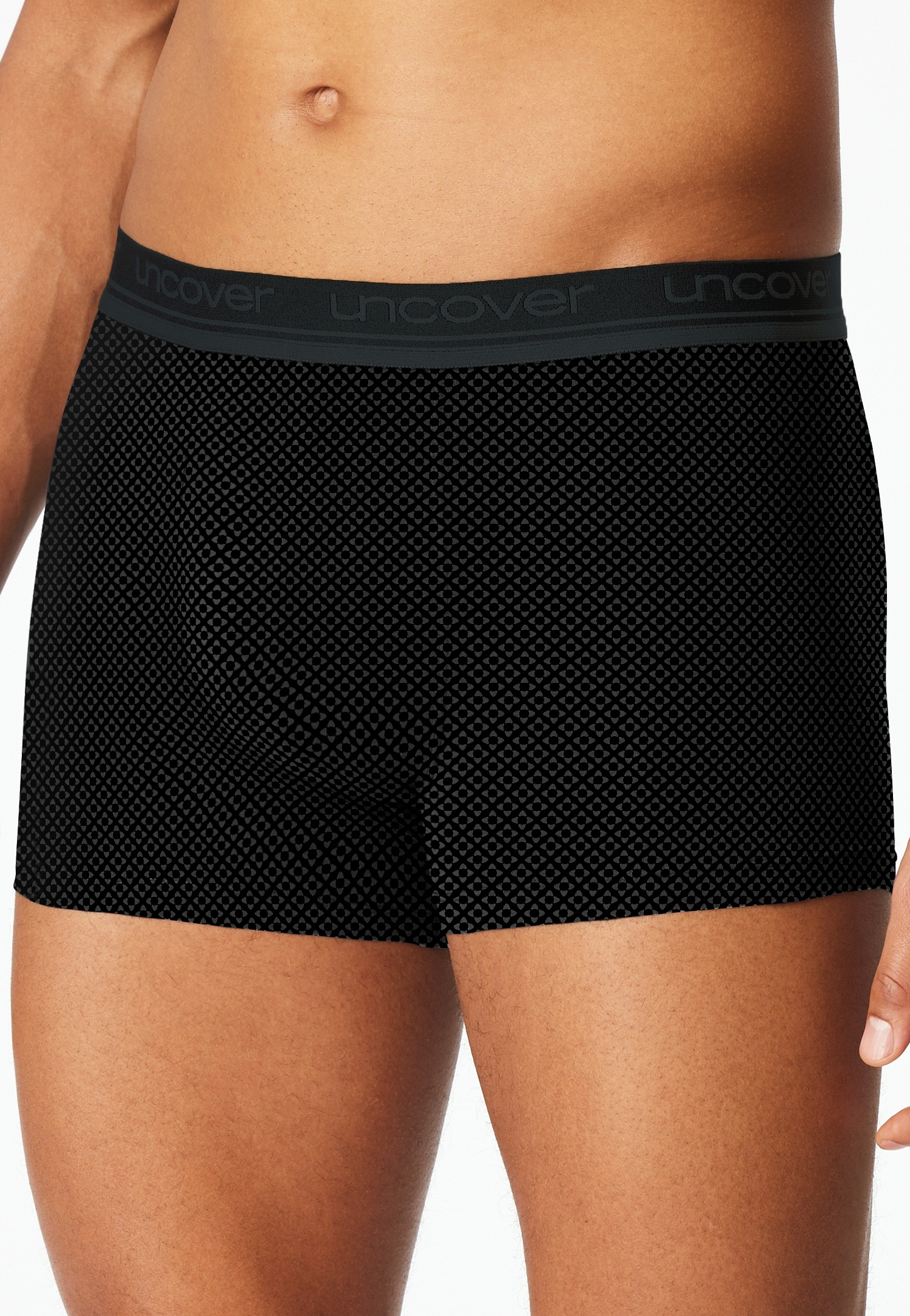 uncover by SCHIESSER Boxer »Uncover Cotton« ohne Eingriff, elastisch, Single Jersey-Qualität, Logo-Bund