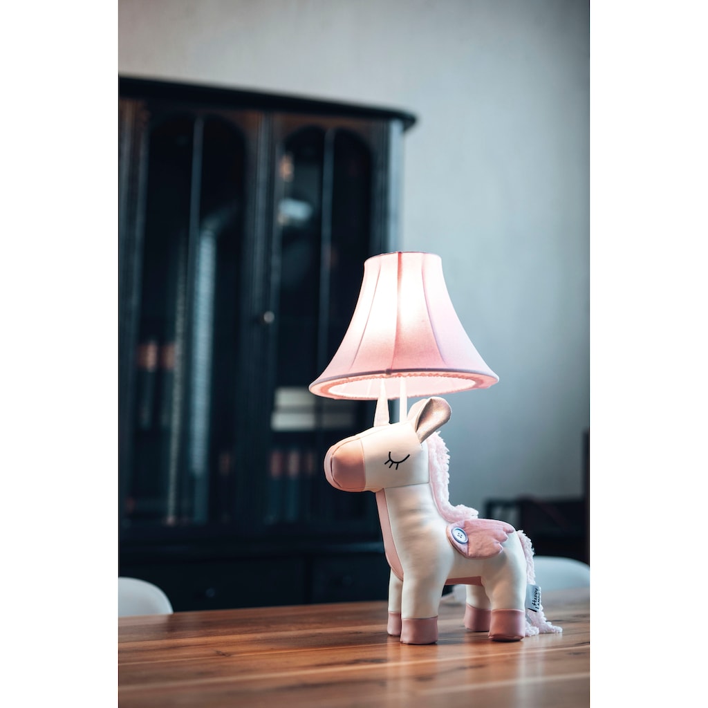 Happy Lamps for smiling eyes LED Tischleuchte »Elsa das Einhorn«, 1 flammig-flammig, Hochwertig, Einzigartig, Zertifiziert, Nachhaltig