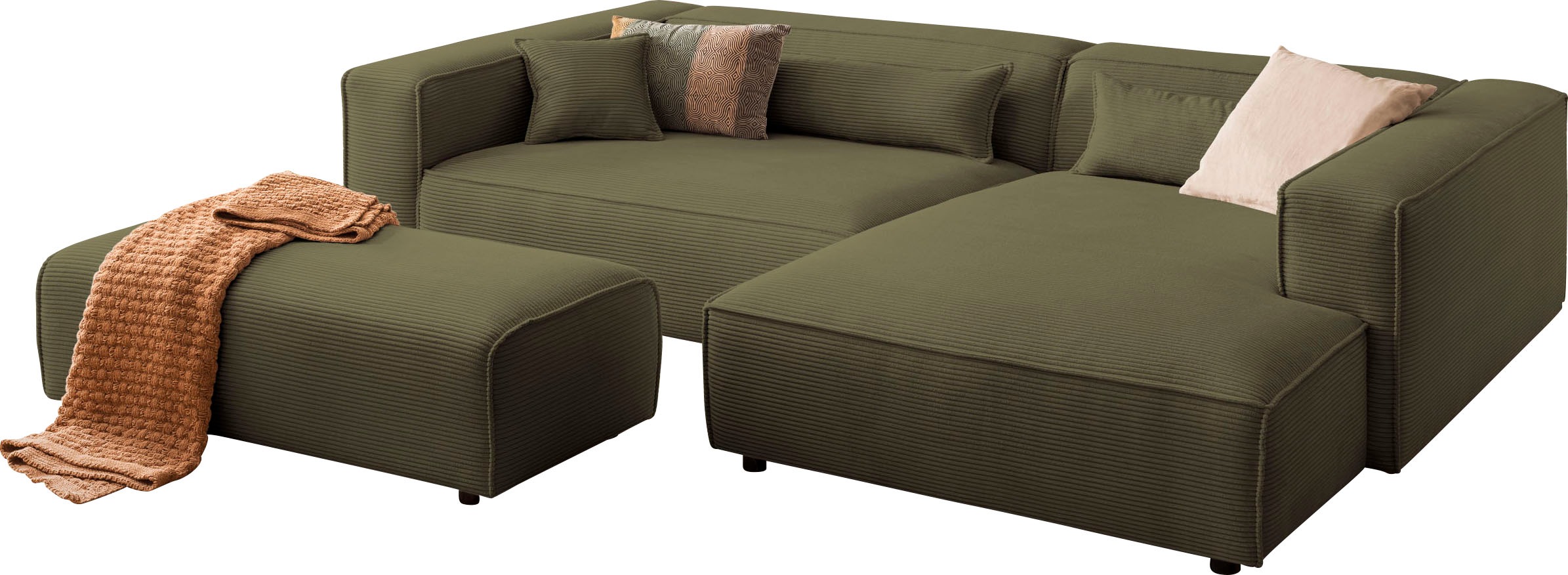 LeGer Home by Lena Gercke Polsterecke »PIARA XXL, L-Form, Schlaffunktion, C günstig online kaufen