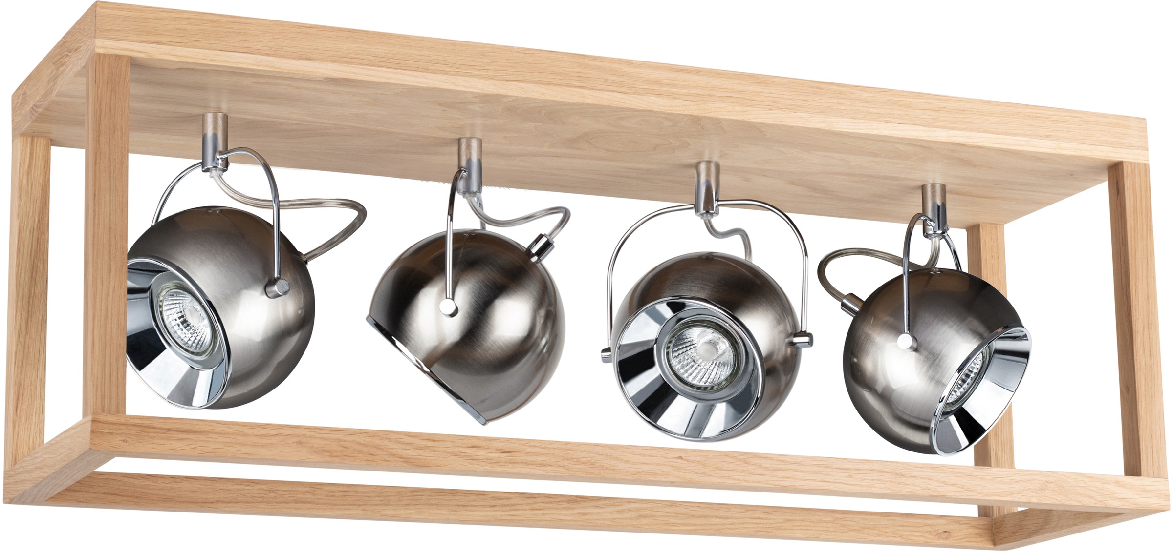 SPOT Light LED Deckenleuchte »ROY«, 4 flammig, Leuchtmittel GU10   LED wech günstig online kaufen