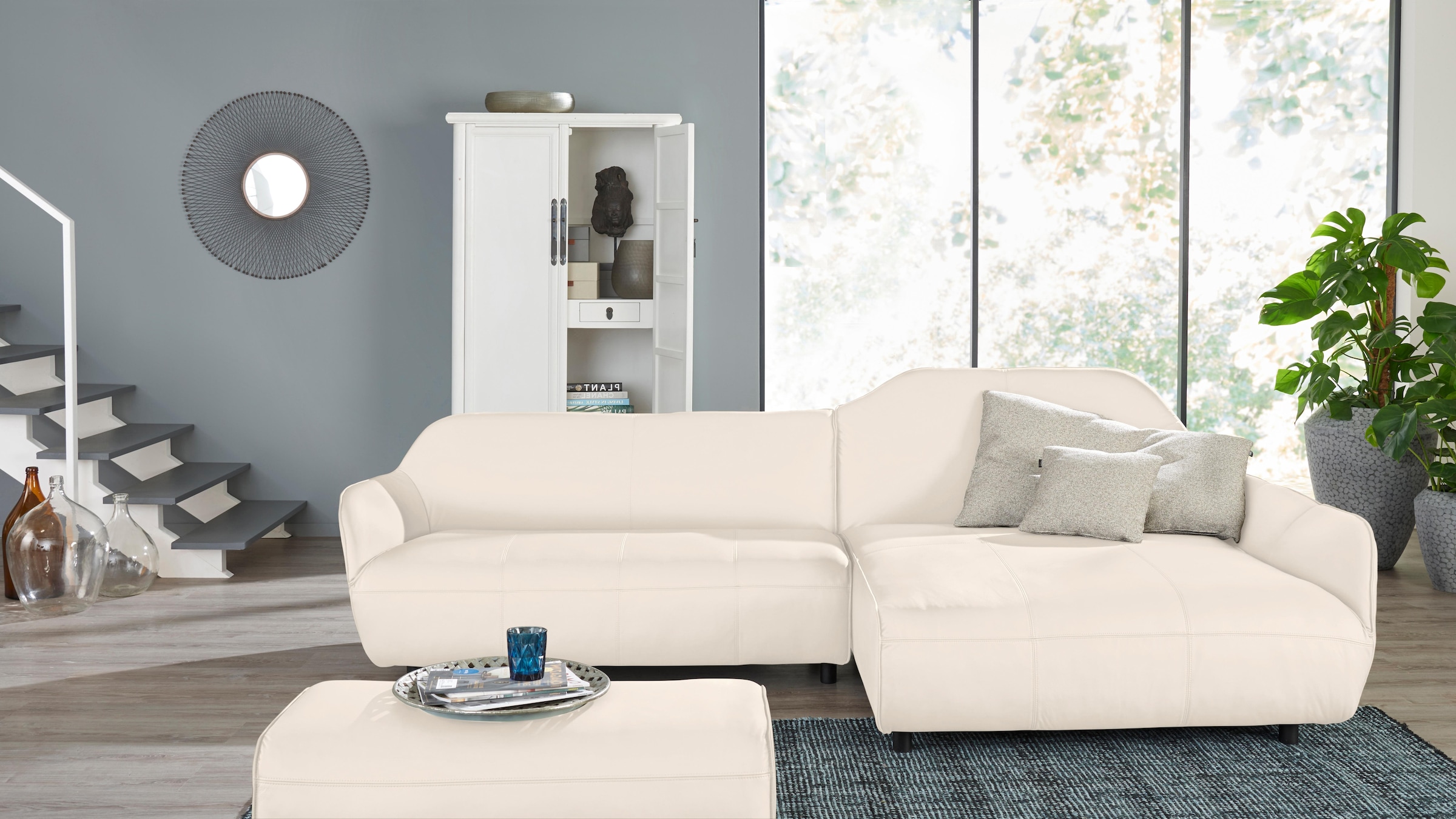 Creation BY ROLF BENZ Ecksofa »CR.480, Designecksofa, L-Form«, Wahlweise au günstig online kaufen