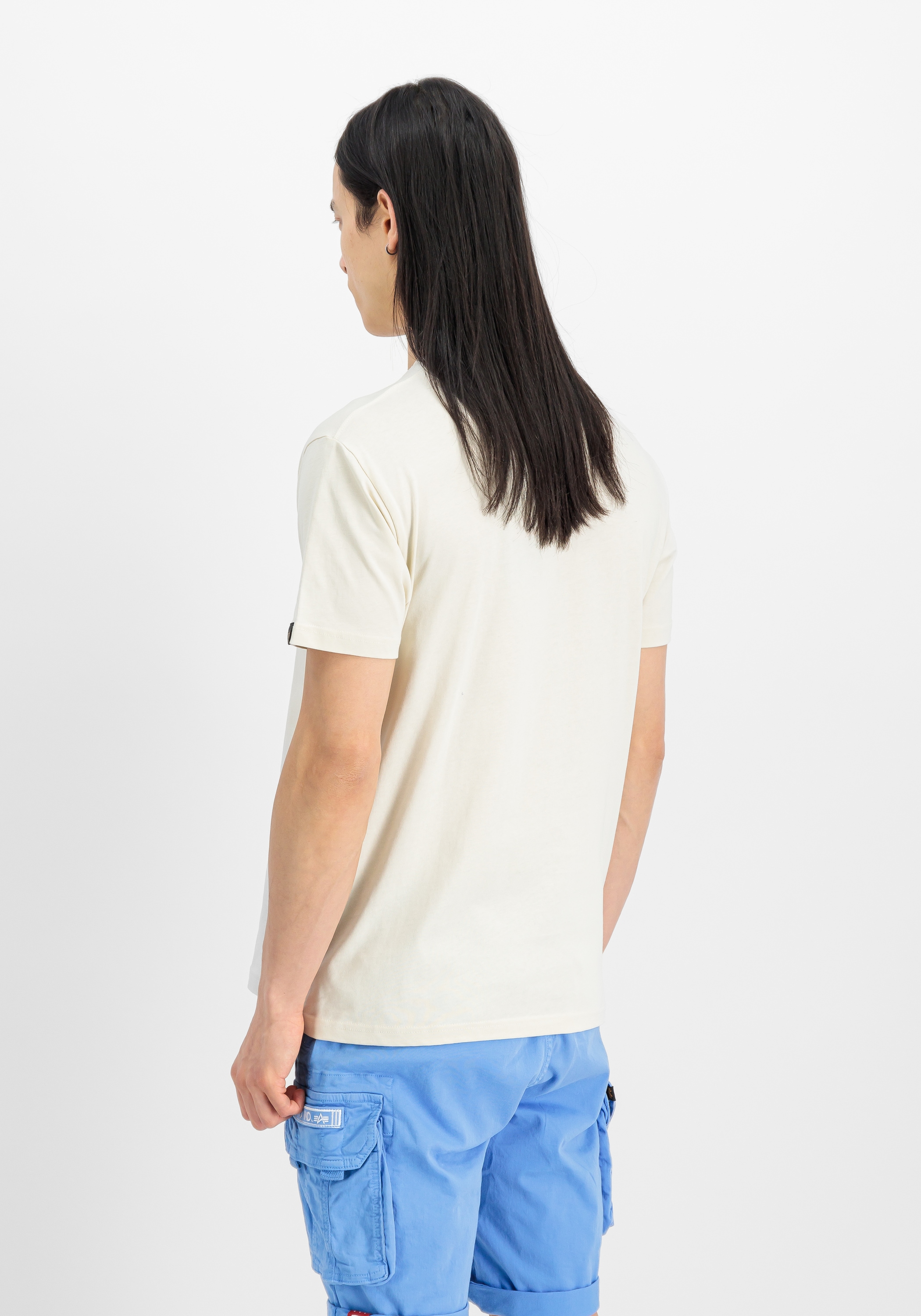 Alpha Industries T-Shirt »Alpha Industries Men - T-Shirts Satin Logo T«