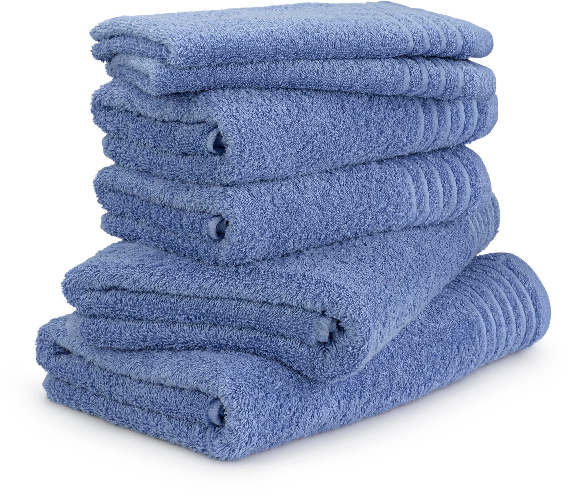Möve Handtuch Set »New Classic«, Set, 6 tlg., Walkfrottier günstig online kaufen