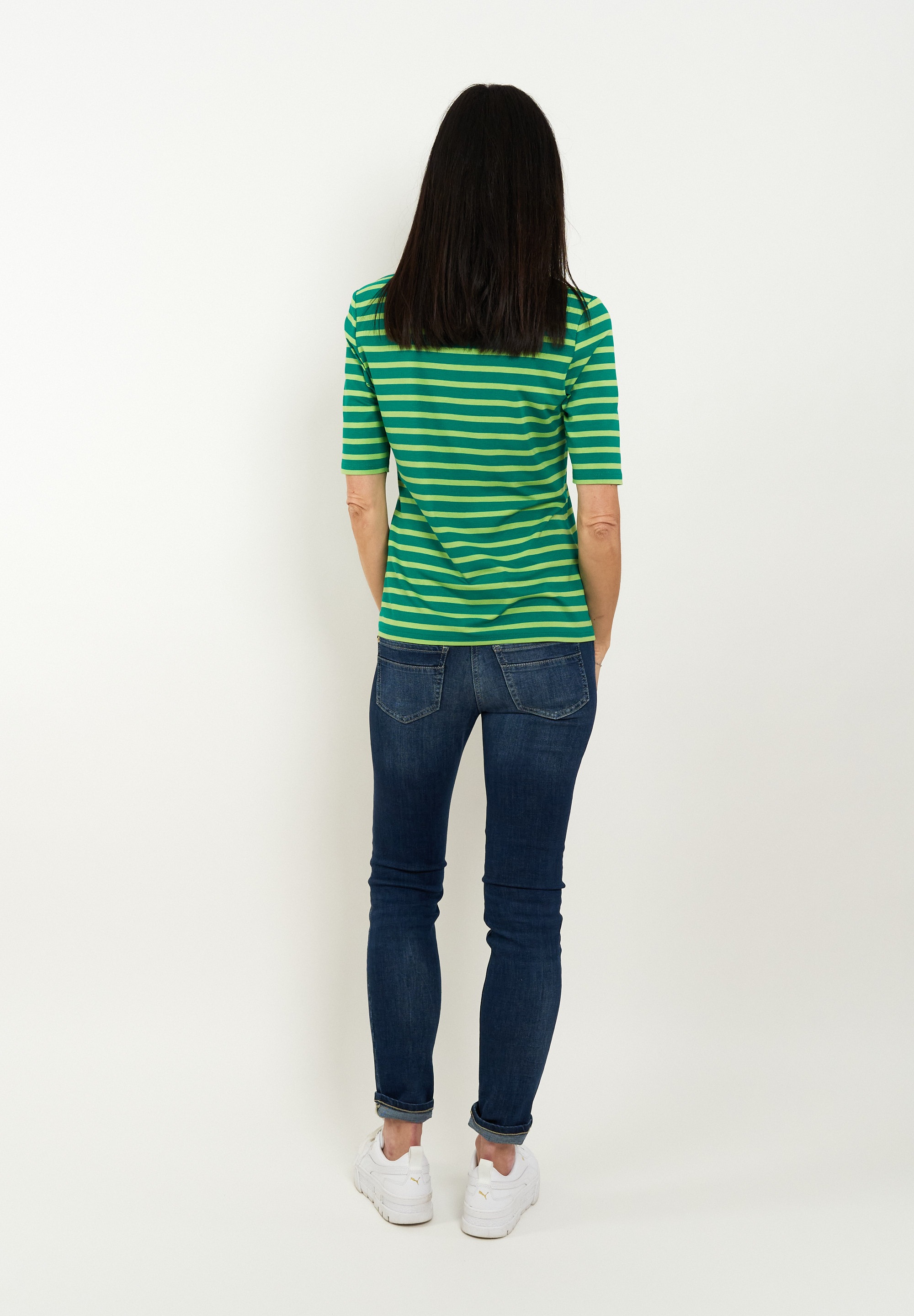 Seidel Moden T-Shirt, mit Streifenmuster, MADE IN GERMANY