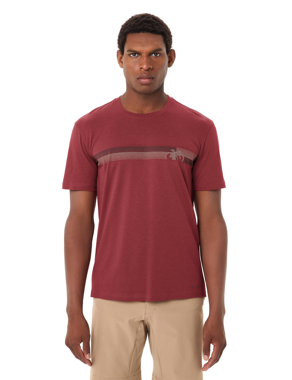 VAUDE Funktionsshirt »MEN'S CYCLIST T-SHIRT V« sportliche Passform, kurze Ärmel, für vielseitige Aktivitäten