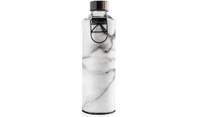 equa Trinkflasche »Mismatch Stone«, Borosilikatglas, mit Kunstlederhülle und... kaufen