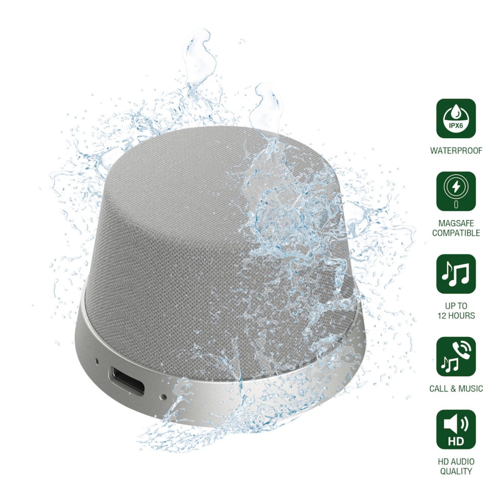 4smarts Bluetooth-Lautsprecher »SoundForce mit MagSafe«