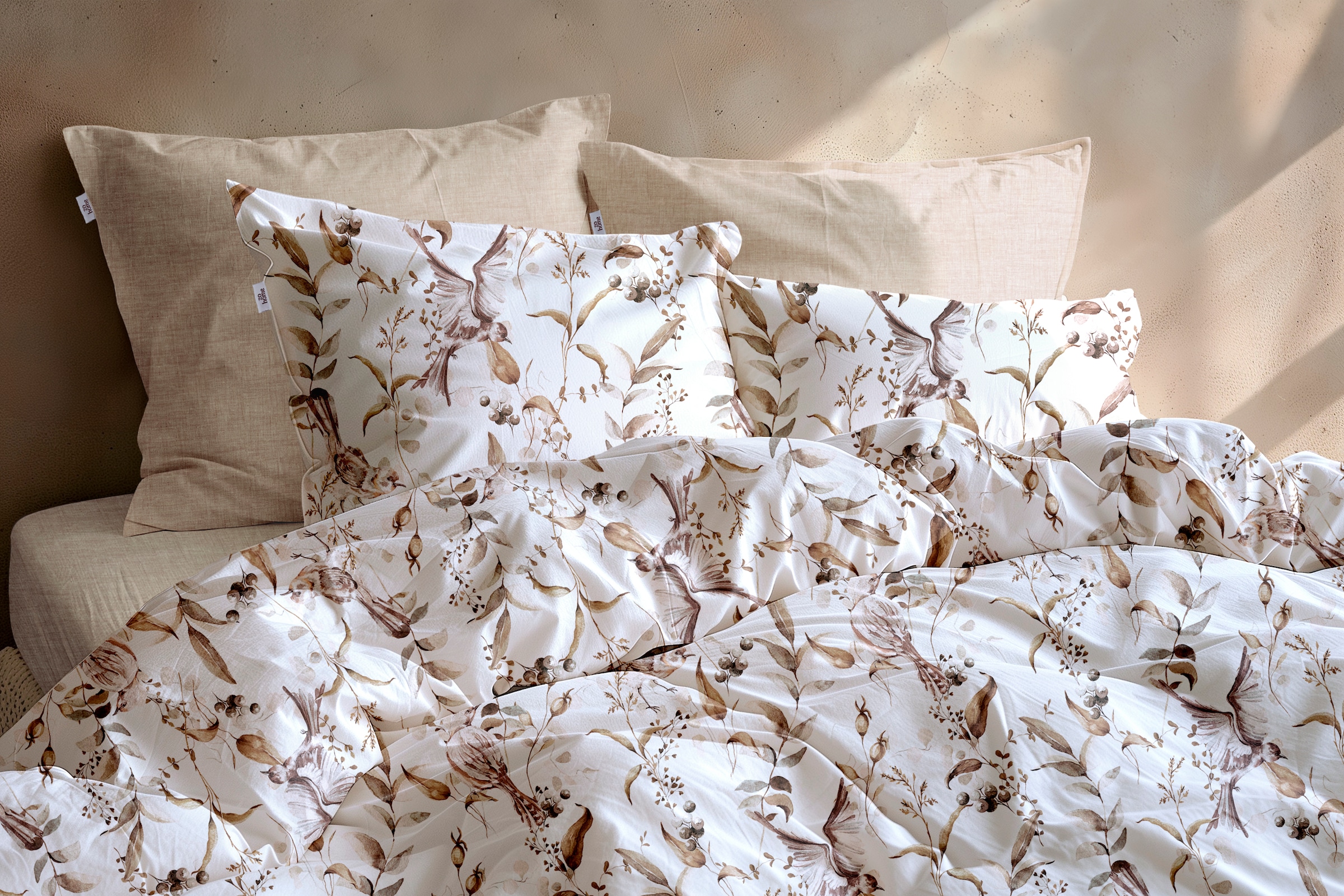 ZO HOME Bettwäsche »Zohome Bettwäsche Baumwolle Flanell Colette« 2 Bettwäsche aus 100% Baumwolle, hochwertige Flanell, ab 135x200 cm.