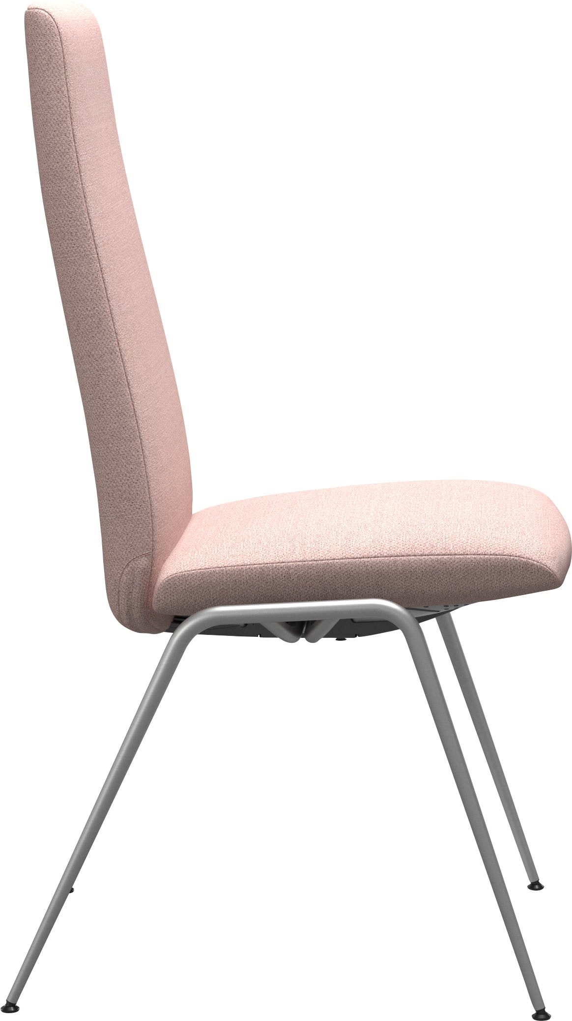 Stressless® Polsterstuhl »Laurel«, ROHLEDER Stoff Q2 FARON, High Back, Größe M, mit Beinen aus Stahl in Chrom matt