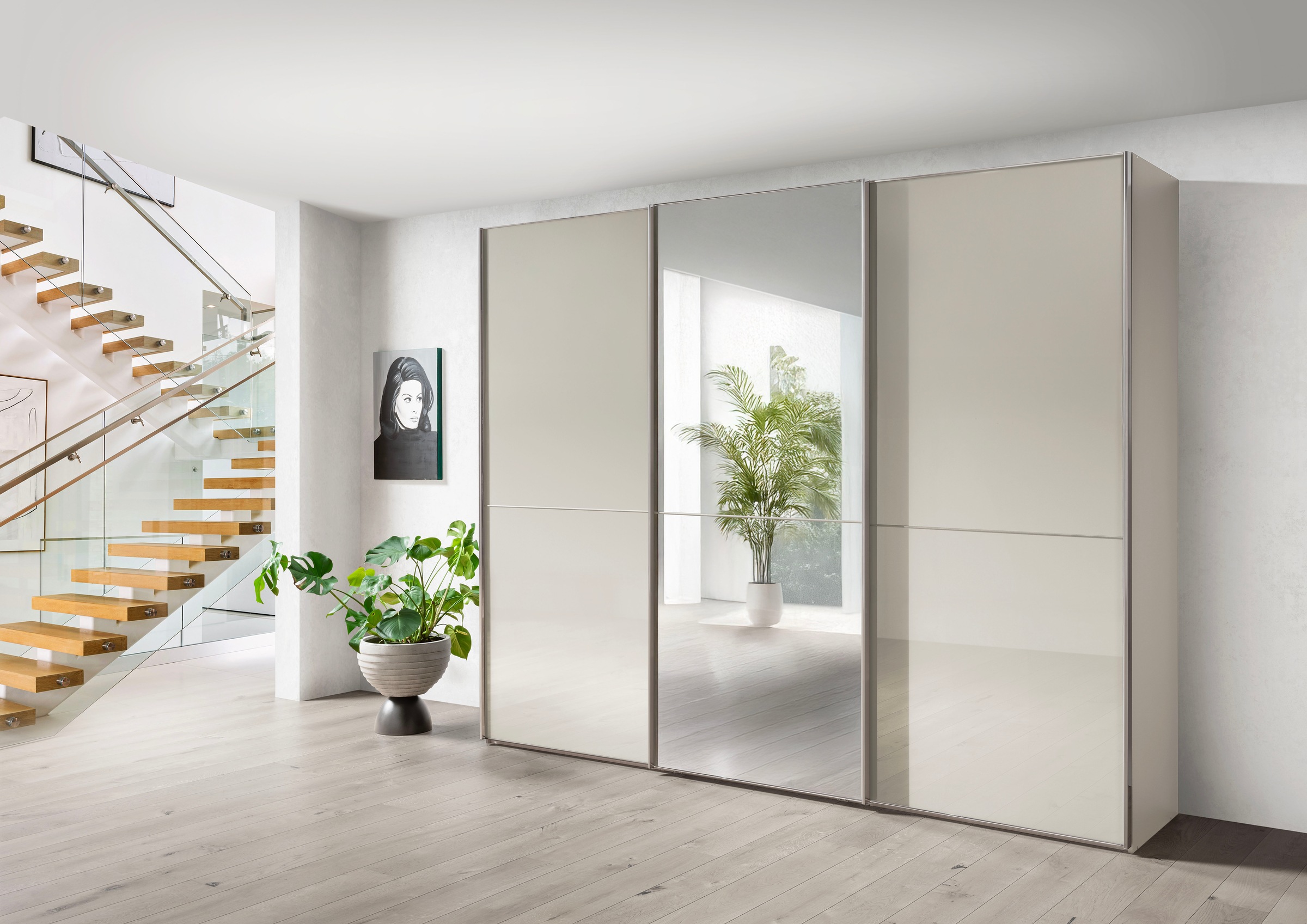 WIEMANN Schwebetürenschrank »Phoenix, Made in Germany, modernes Design, Hig günstig online kaufen