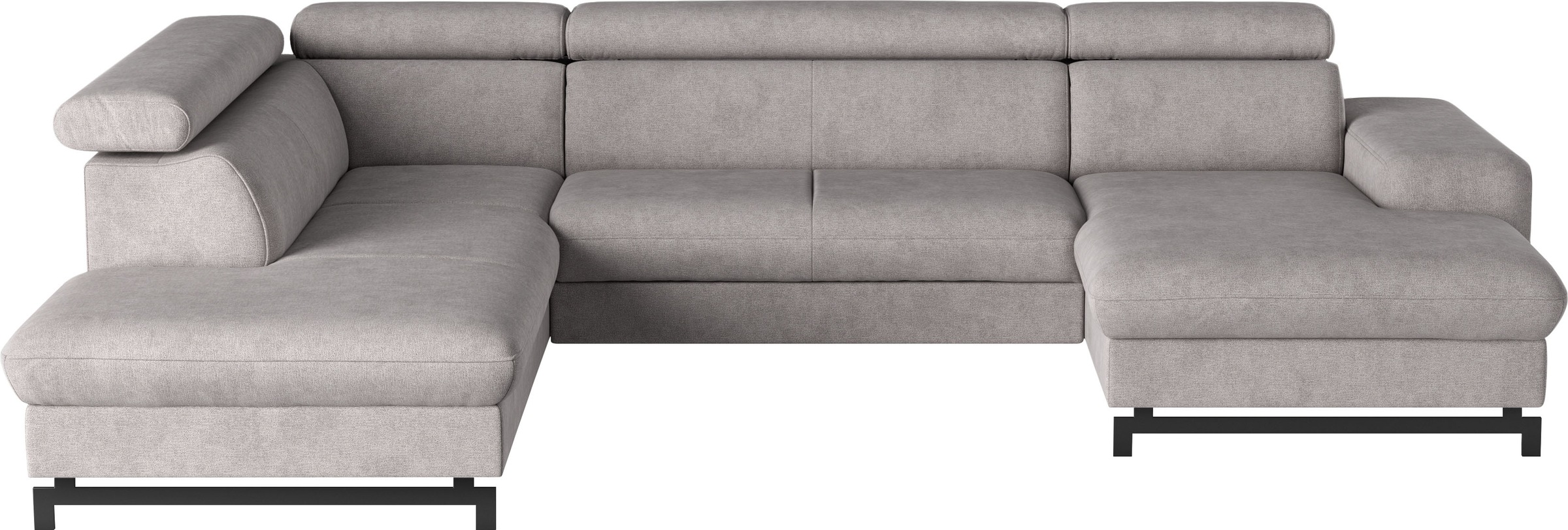 COTTA Wohnlandschaft "Emma U-Form" mit Kopfteilverstellung, wahlweise mit B günstig online kaufen