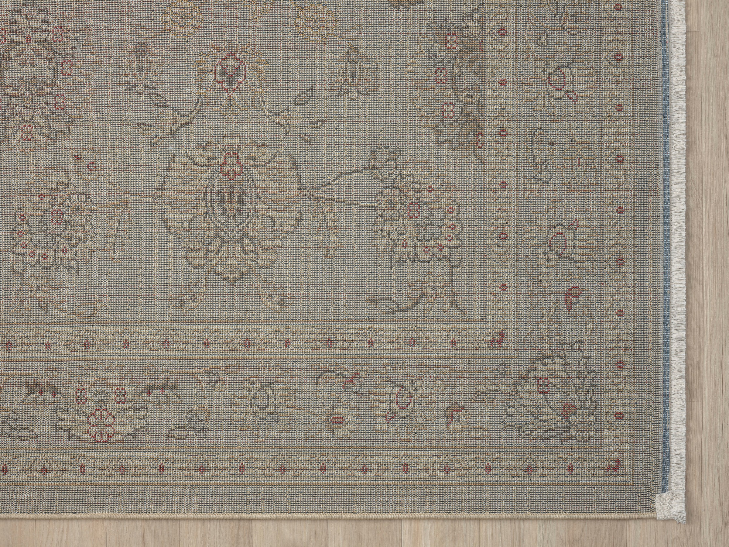 Myflair Möbel & Accessoires Teppich »Maryam 4«, rechteckig, 7,5 mm Höhe, Kurzflor, Orient Optik, edler Glanz, mit Fransen, besonders weich