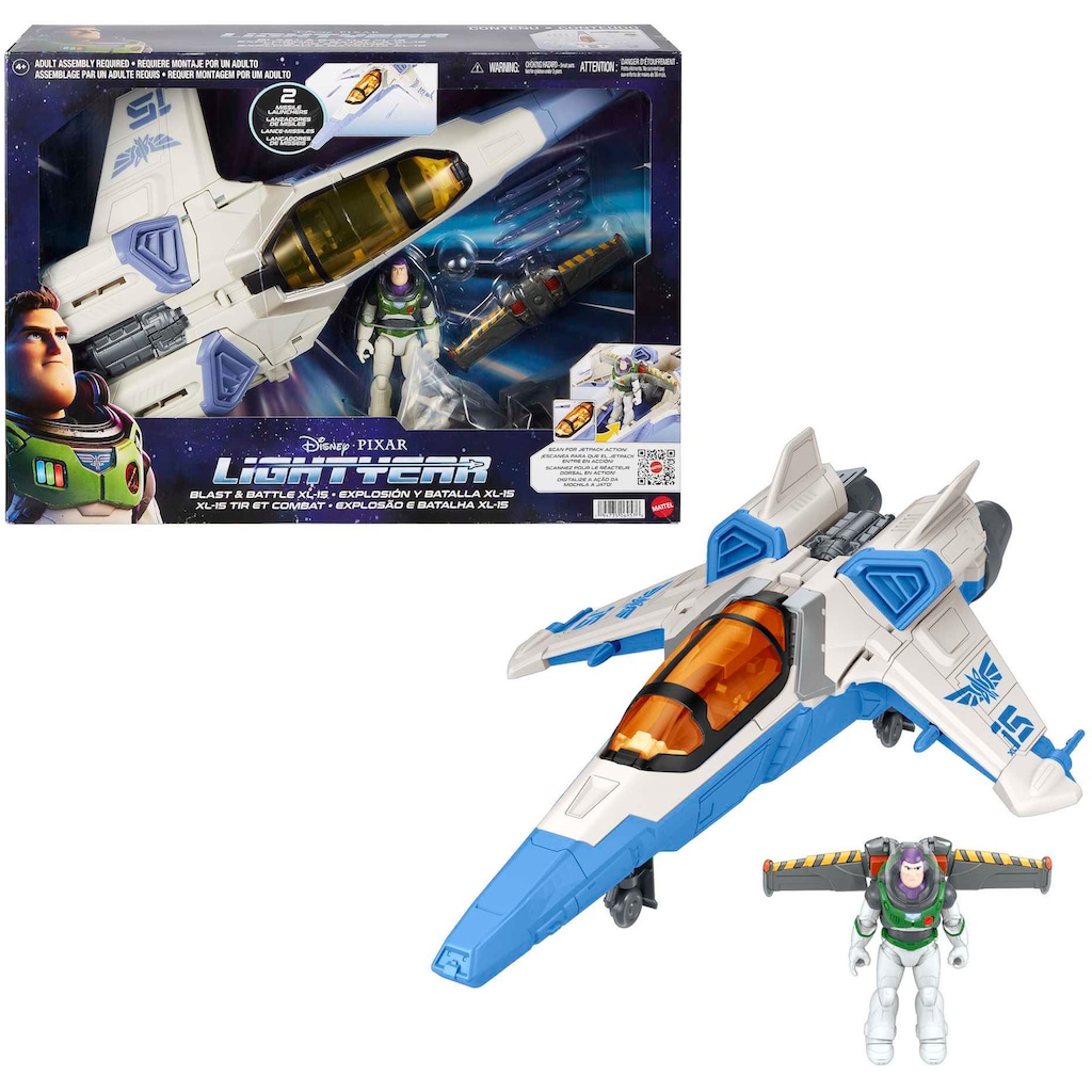 Mattel® Spielzeug-Flugrakete »Disney und Pixar Lightyear Blast und Battle XL-15«