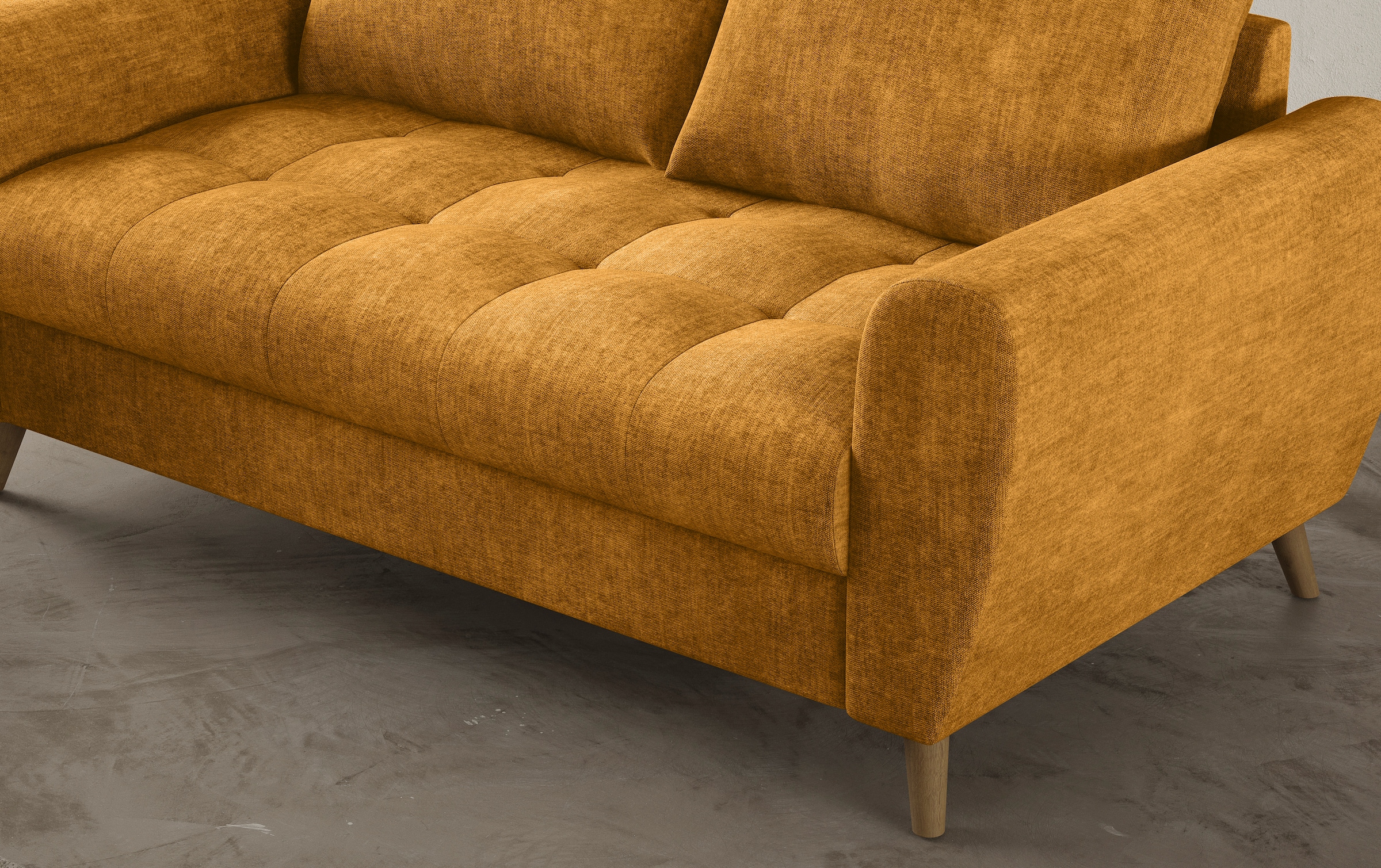 Mr. Couch 2,5-Sitzer »Blackburn II«, Mit Kaltschaumpolsterung bis 140 kg belastbar