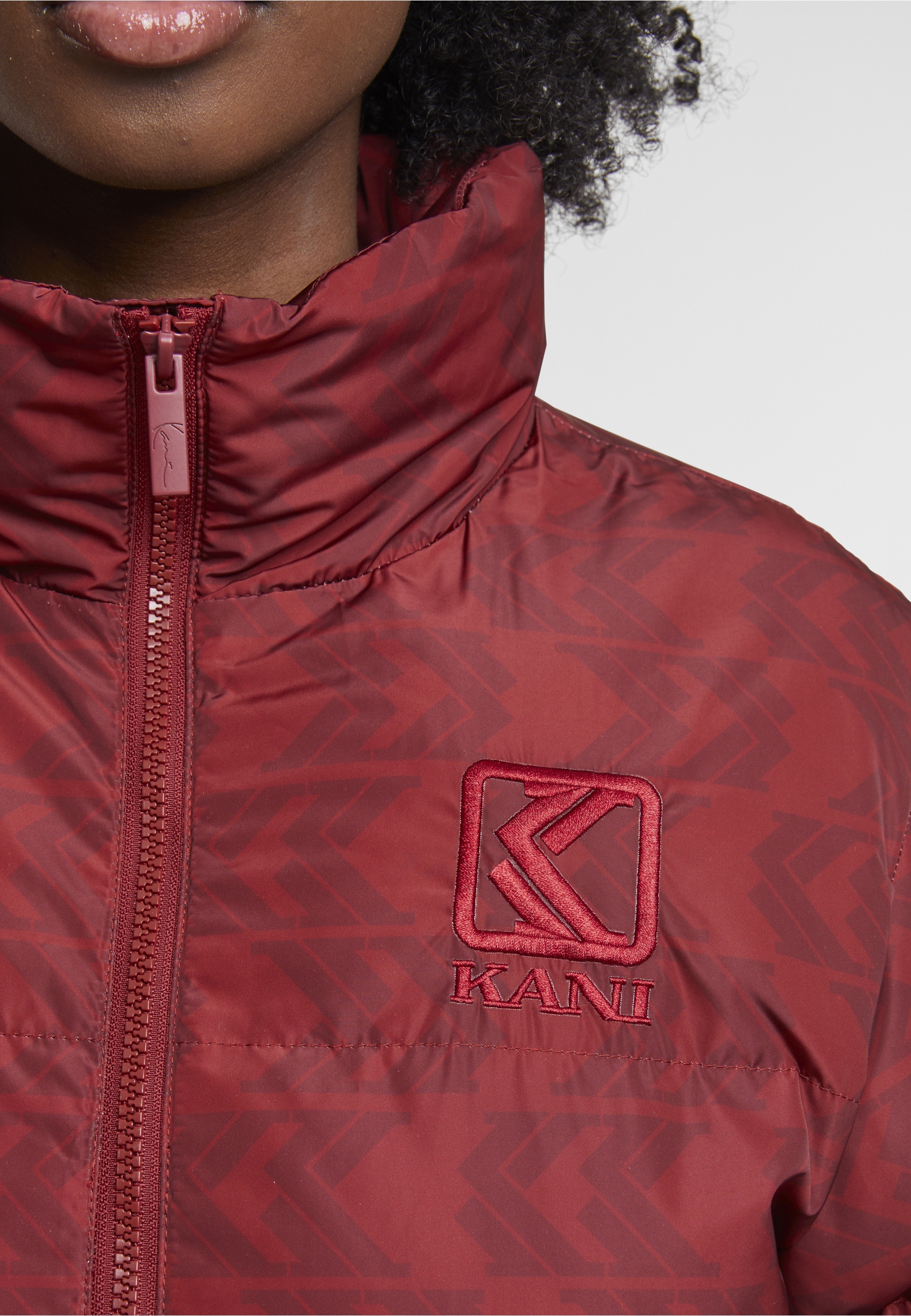 Karl Kani Winterjacke »Karl Kani Og Kani Puffer Jacket« 1 Stk. tlg. ohne Kapuze