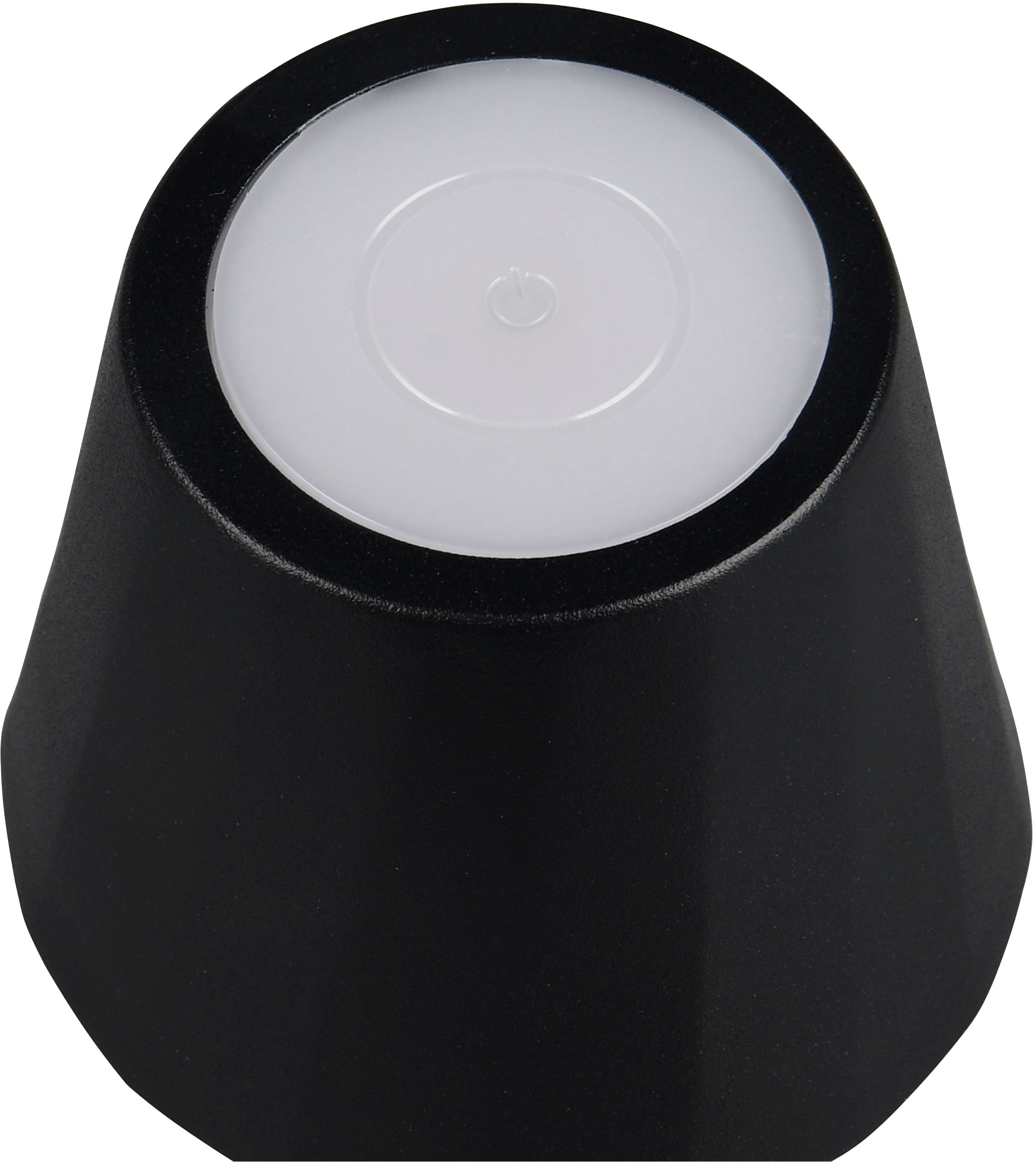 REALITY Leuchten LED Tischleuchte »DIAZ, Outdoor Akku Tischlampe Höhe 21 cm Ø 8,5 cm, IP44, Touchdimmer«, 1 flammig, Leuchtmittel LED-Board | LED fest integriert, CCT Lichtfarbe einstellbar 2700-6500K, 160 Lumen, 1,6W, USB Anschluss