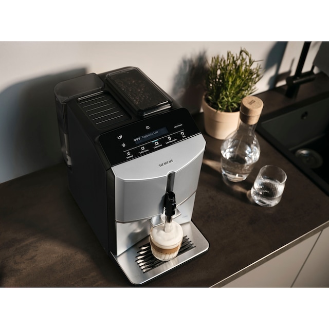 SIEMENS Kaffeevollautomat »TF303E01«, Daylight silver online bei