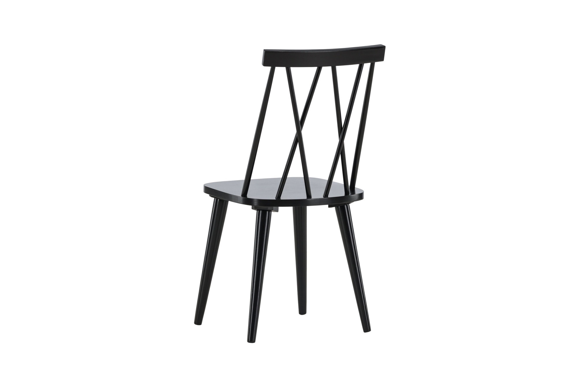 Venture Home Esszimmerstuhl »Mariette, 2er-Set Esszimmerstühle aus Gummibaumholz, ergonomisch« () 2 Stk.Holzstuhl, Massivholz, ergonomische Form, langlebig, alltagstauglich
