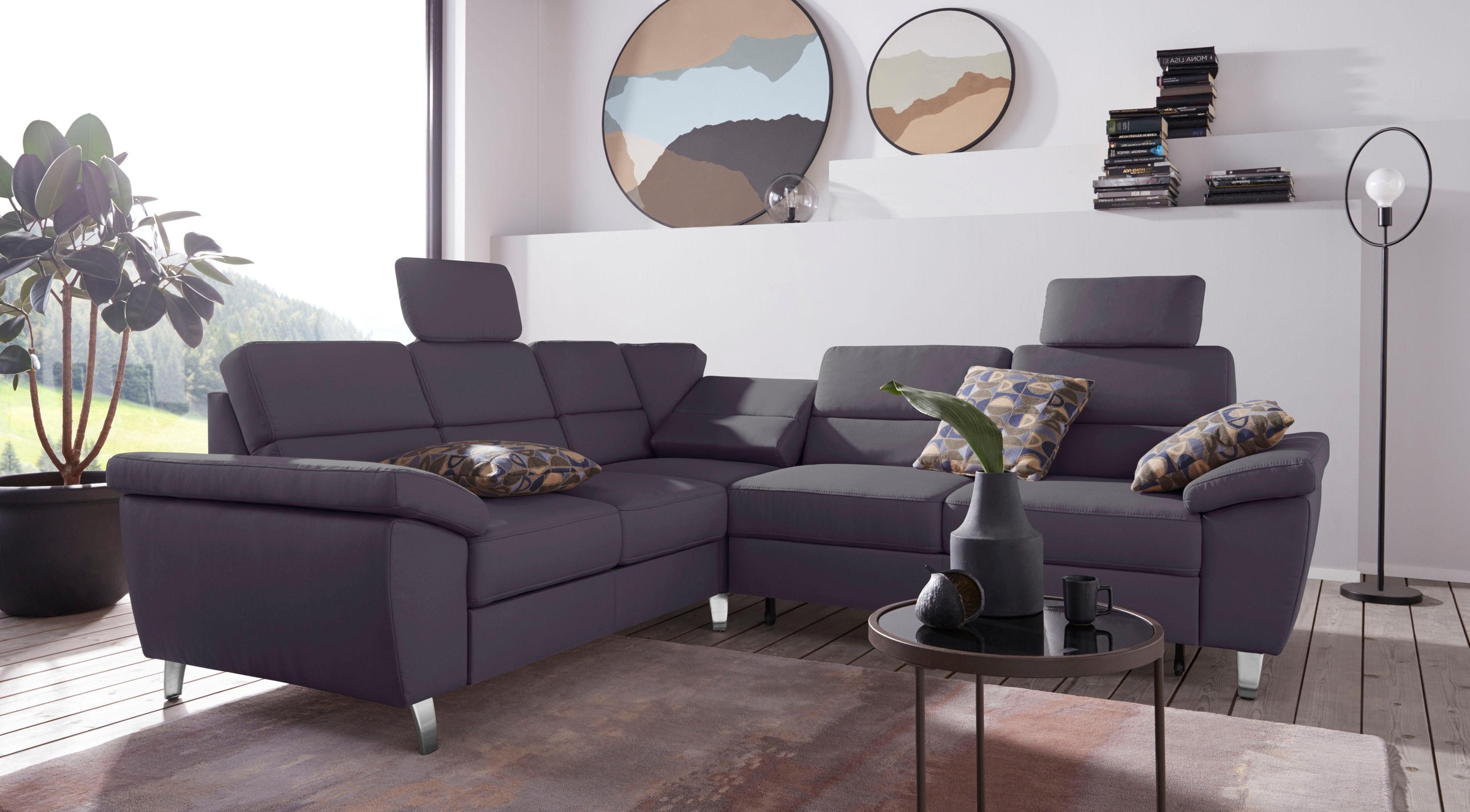 sit&more Ecksofa »Sorano L-Form«, wahlweise mit Bett- und Relaxfunktion, inkl. Bettkasten