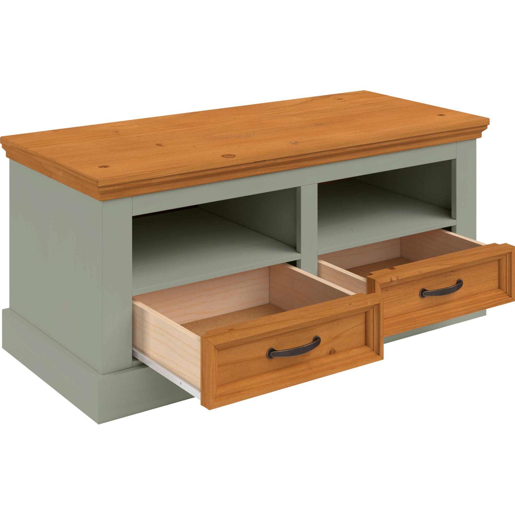 Home affaire Bank »Selma«, mit Stauraum und 2 Schubkästen, Breite 100 cm