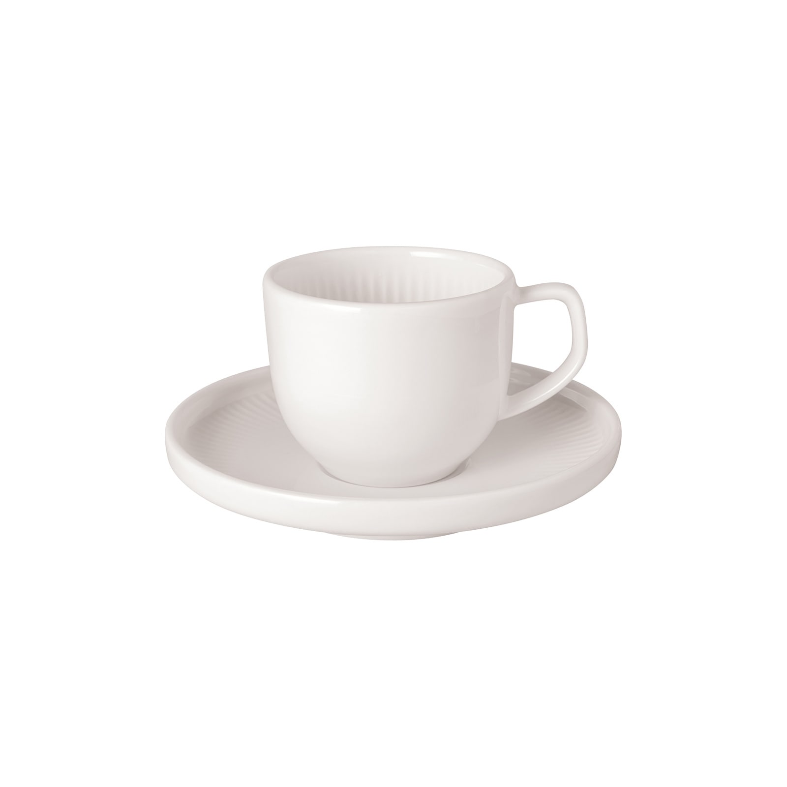 Villeroy & Boch Tasse »Espressotasse mit Untertasse Afina 50 ml weiß« günstig online kaufen