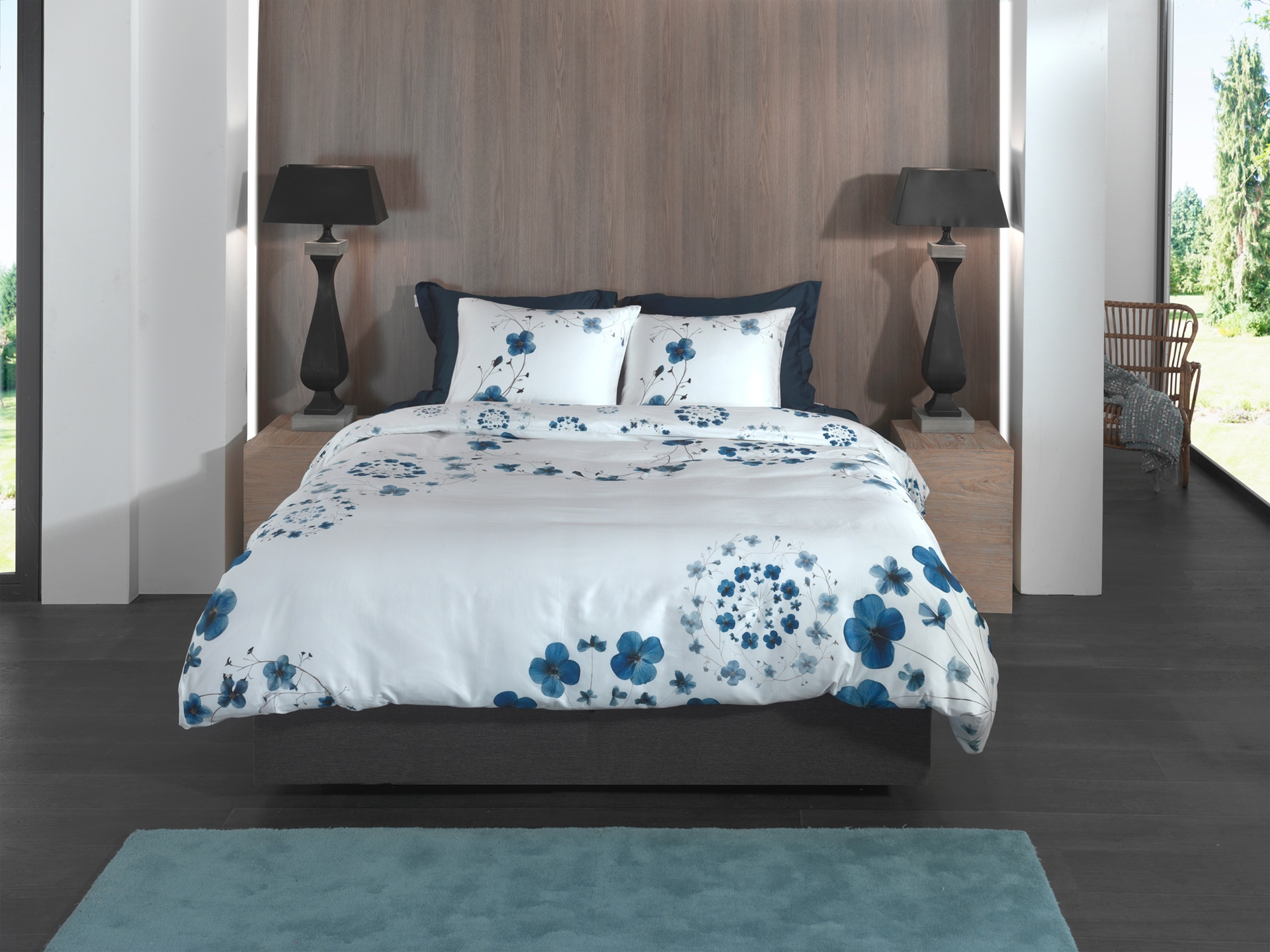 Heckett & Lane Bettwäsche »Heckettlane Bettwäsche Zoe« 2 Bettwäsche aus 100% Baumwolle, hochwertige Mako-Satin, ab 135x200 cm.