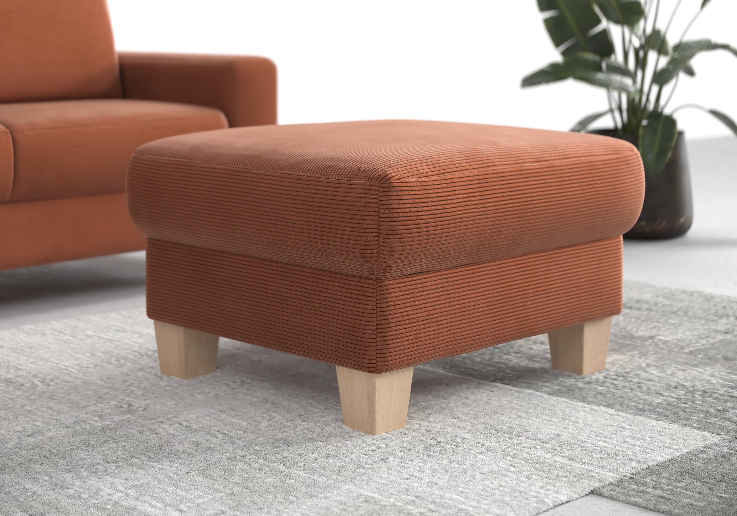 Home affaire "Summer" inkl. Stauraum, Cord-Bezug günstig online kaufen