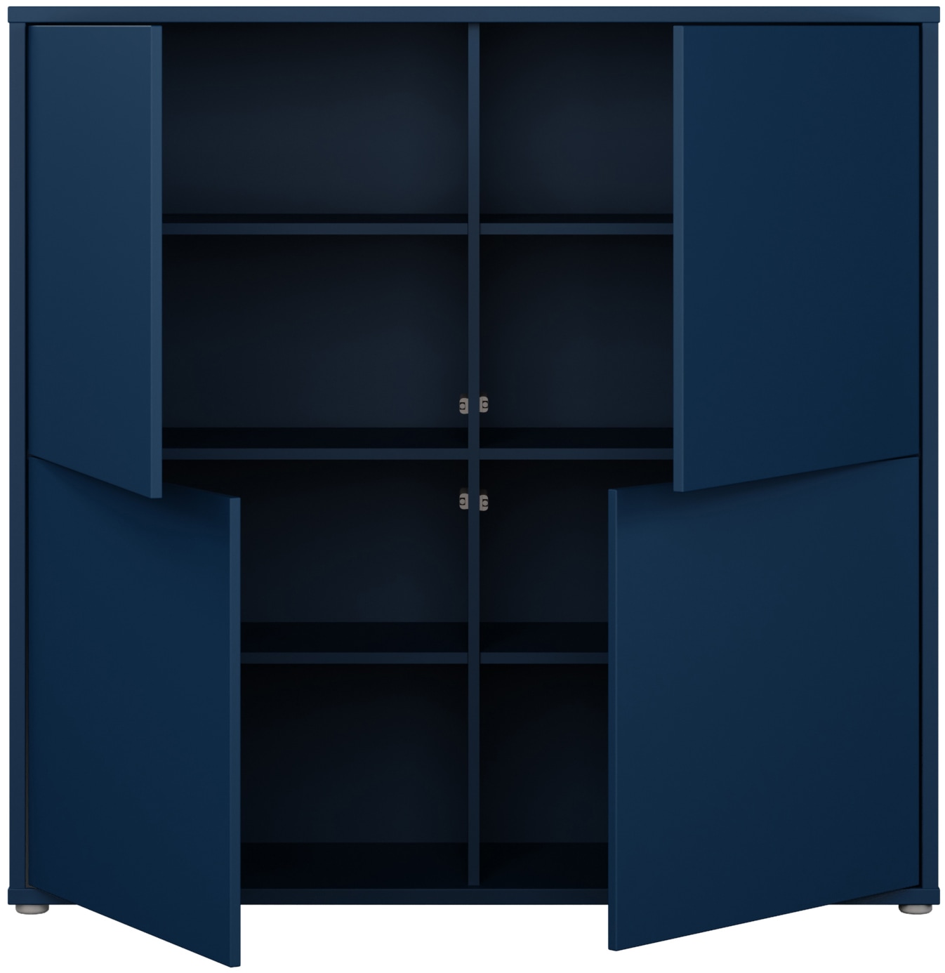 FORTE Highboard »Alice Springs« Grifflos,Push to open, Stauraum