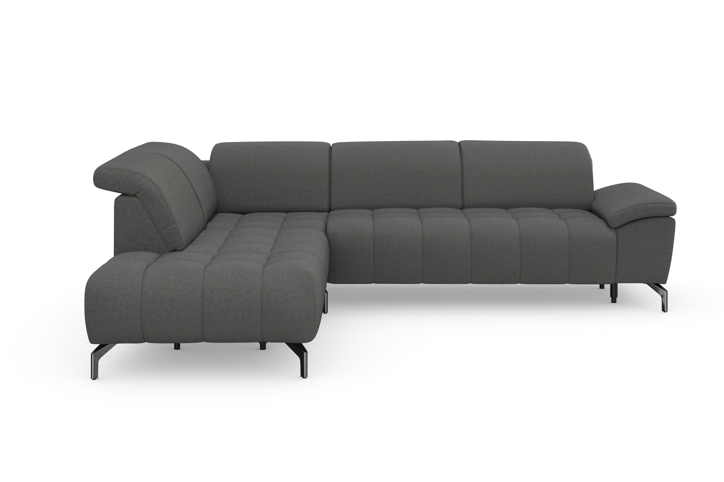 sit&more Ecksofa »Cool L-Form«, wahlweise mit Kopfteilverstellung und Vorzi günstig online kaufen