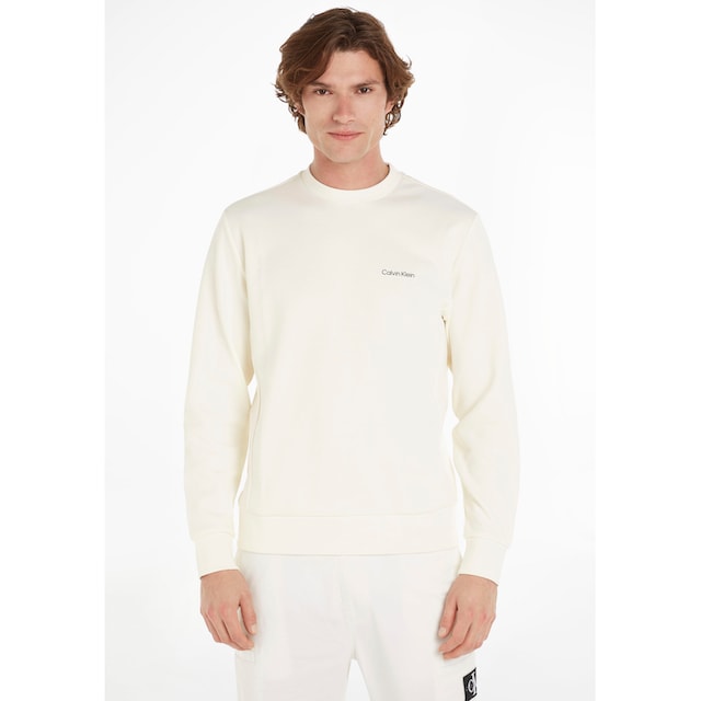 Calvin Klein Sweatshirt »MICRO LOGO REPREVE SWEATSHIRT«, mit halsnahmen  Rundhalsausschnitt kaufen