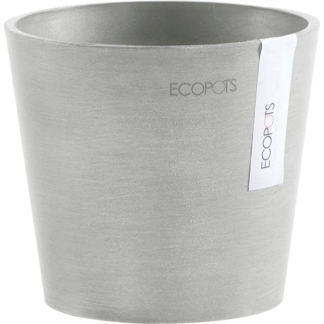ECOPOTS Blumentopf »AMSTERDAM Mini White Grey«, BxTxH: 13x13x11,4 cm online  bestellen