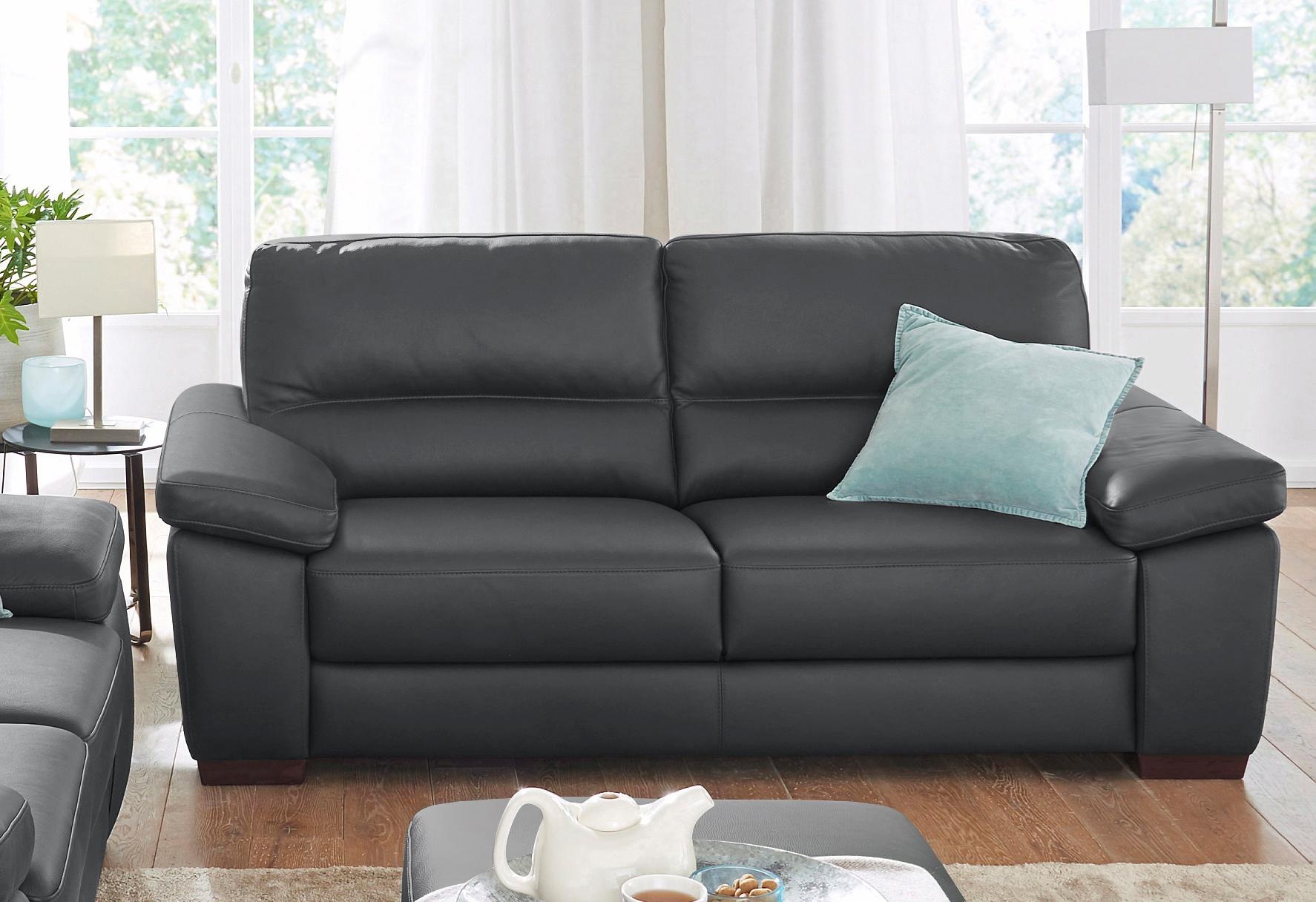 CALIA ITALIA 2-Sitzer »Gaia, hochwertiges Ledersofa mit erstklassigem Sitzk günstig online kaufen
